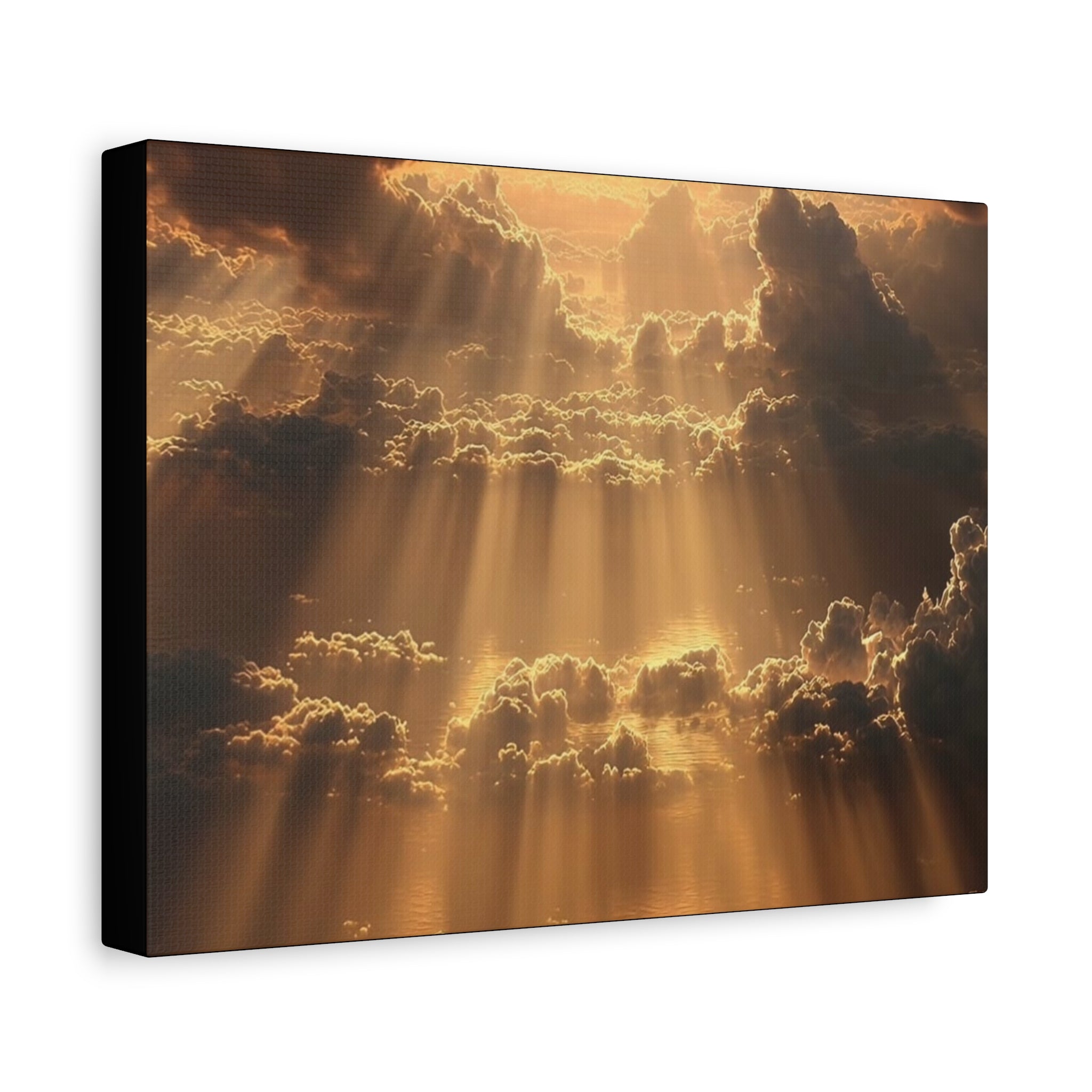 Canvas Sunlight Through Clouds Wall Art