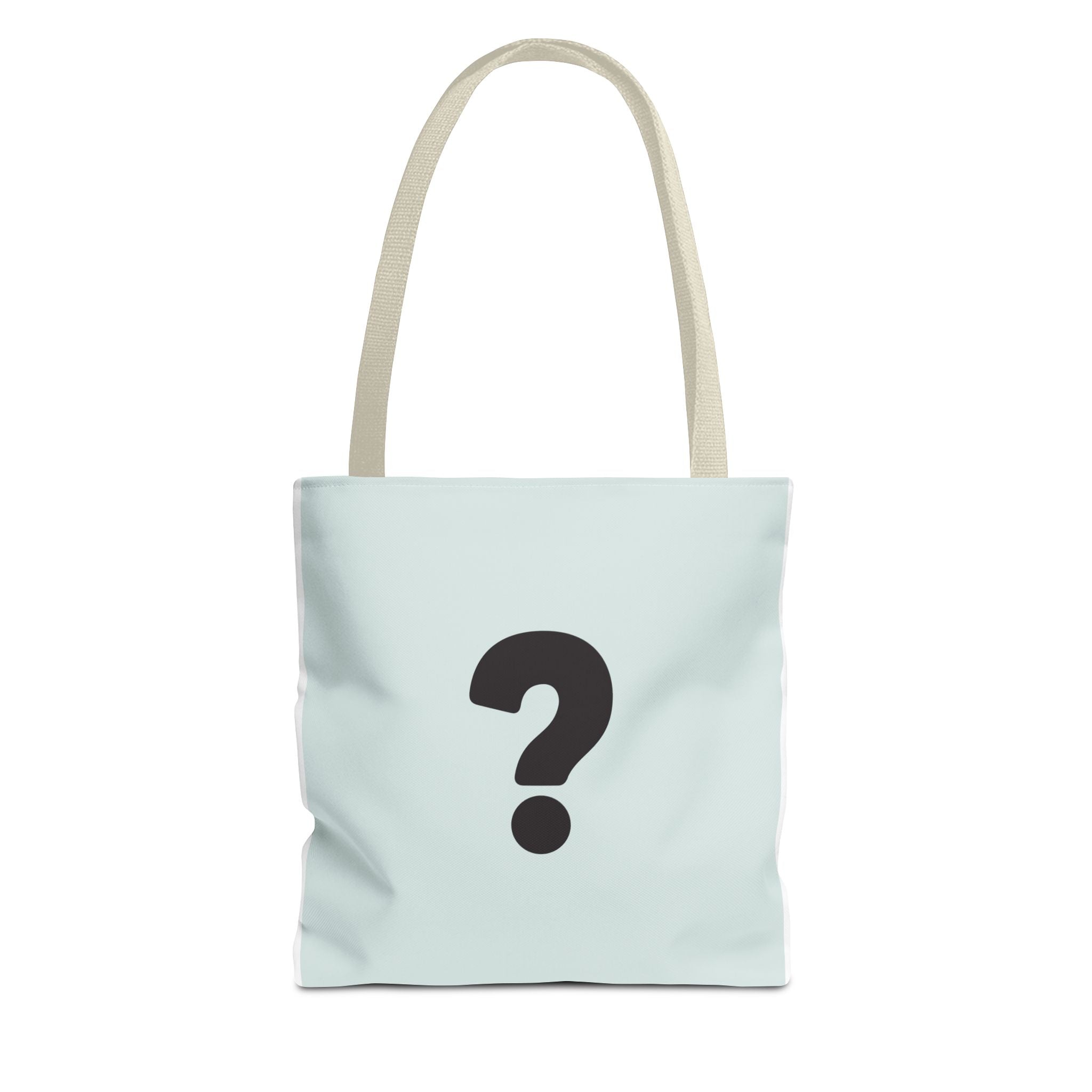 Mystery Question Mark Tote Bag