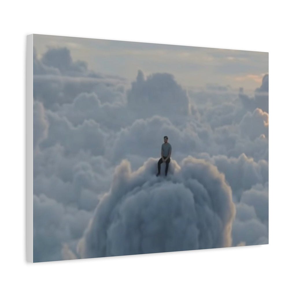 Canvas Silhouette on Cloud Matte