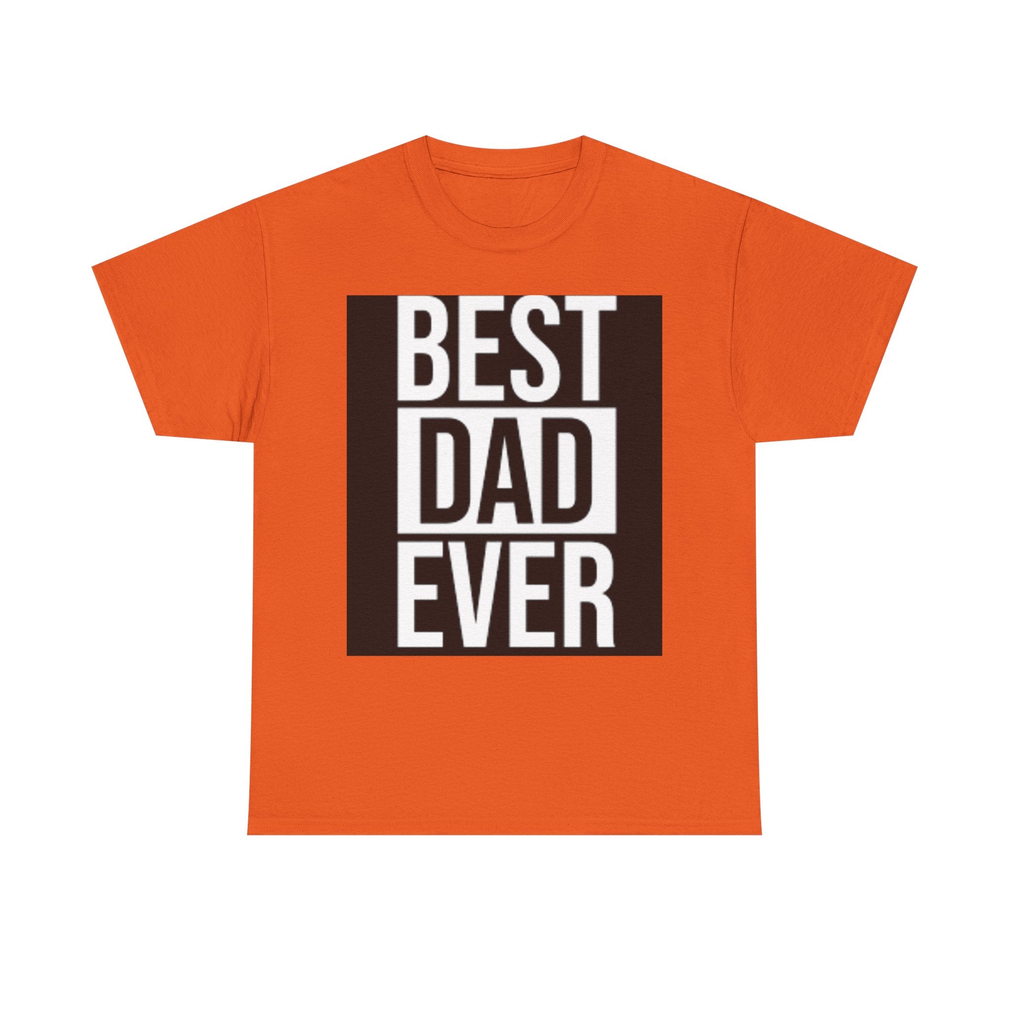 Best Dad Ever T-Shirt | Typography Dad Tee, Father's Day Shirt