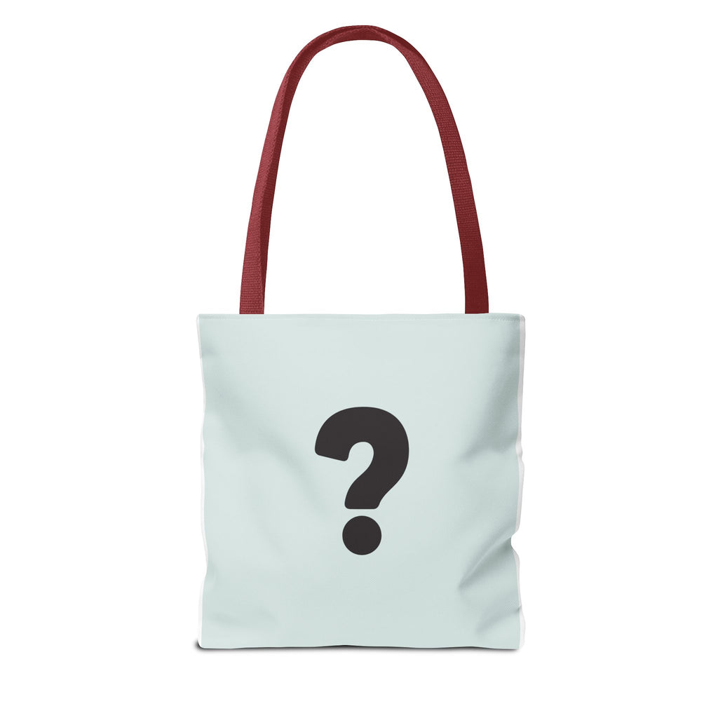 Mystery Question Mark Tote Bag