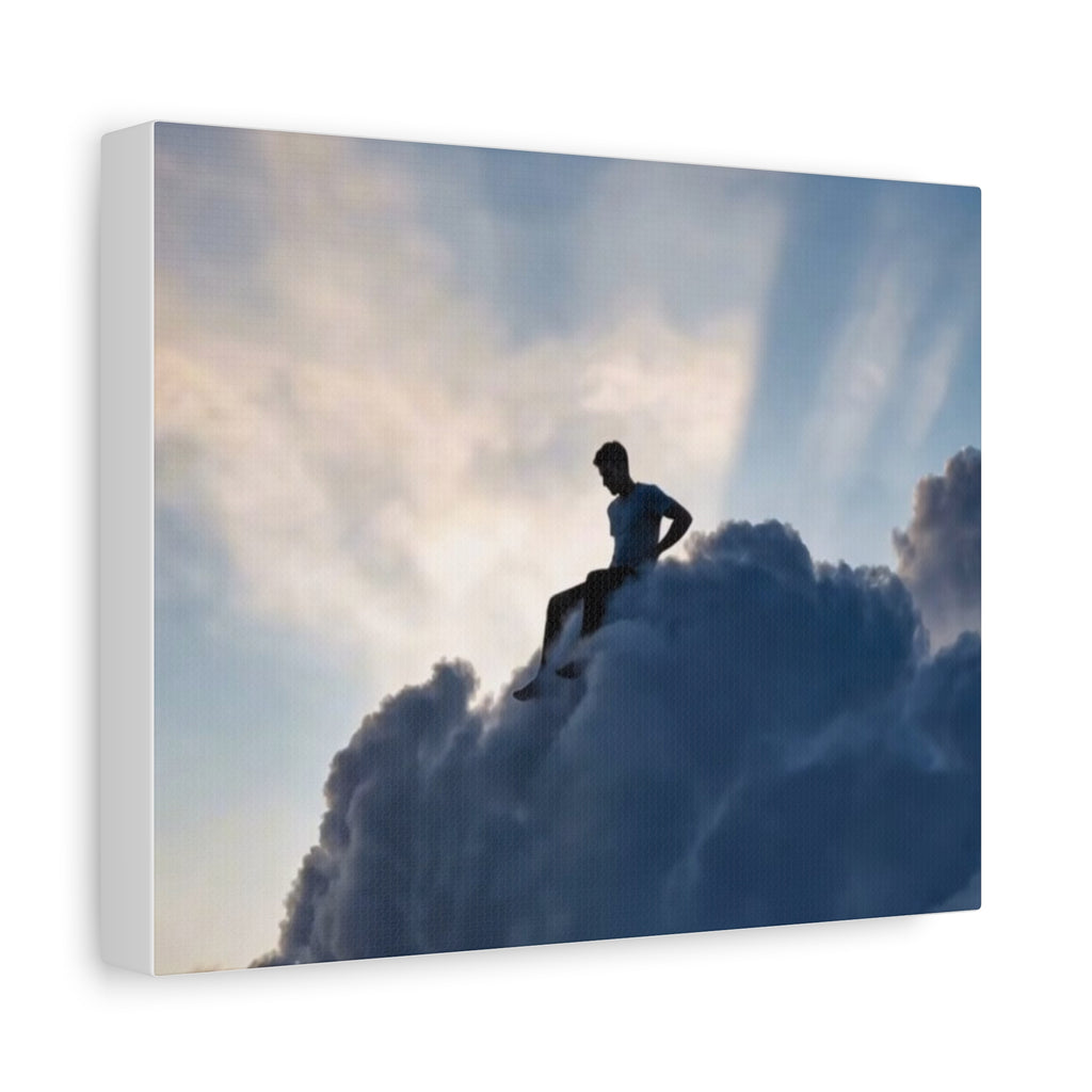 Canvas Silhouette on Cloud