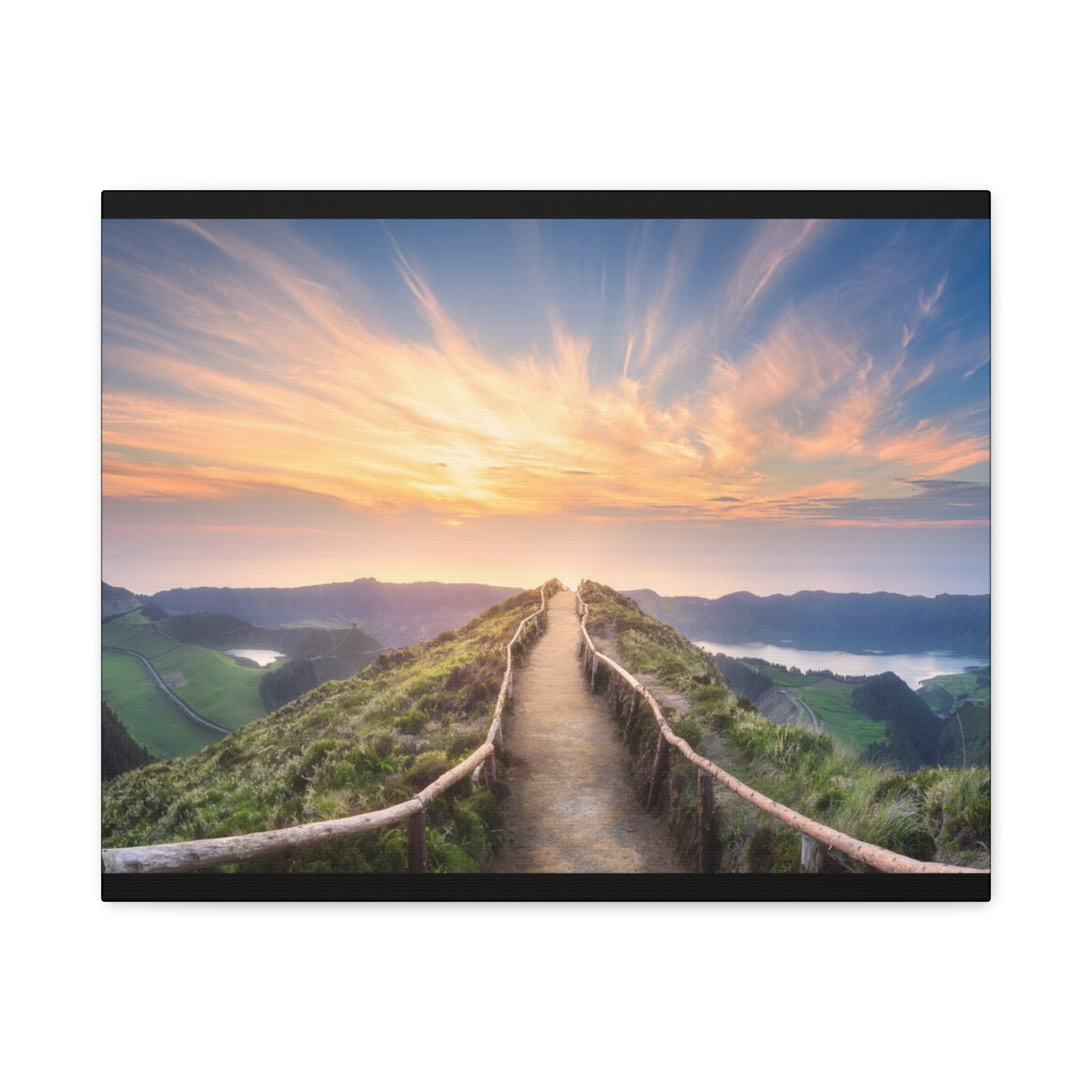 Canvas Sunrise Ridge Path
