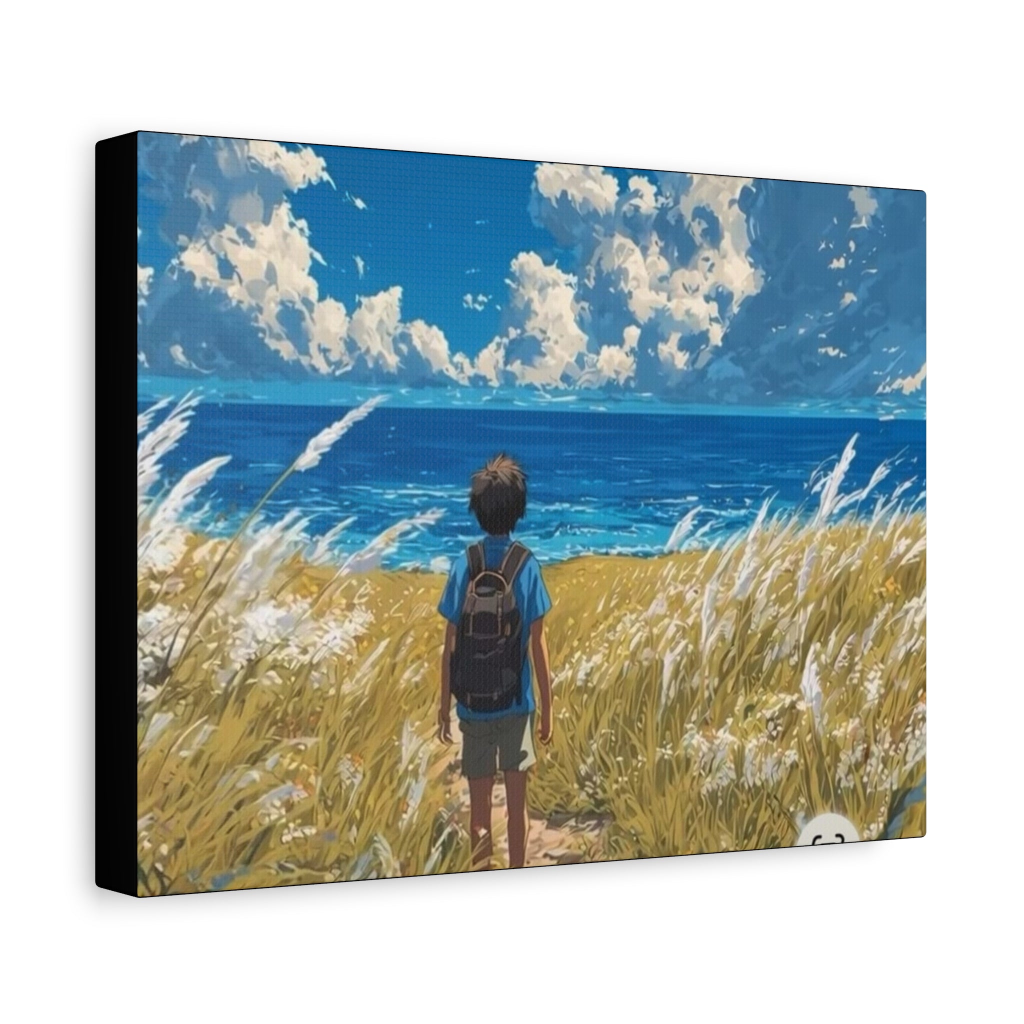 Coastal Journey Matte Canvas Wall Art