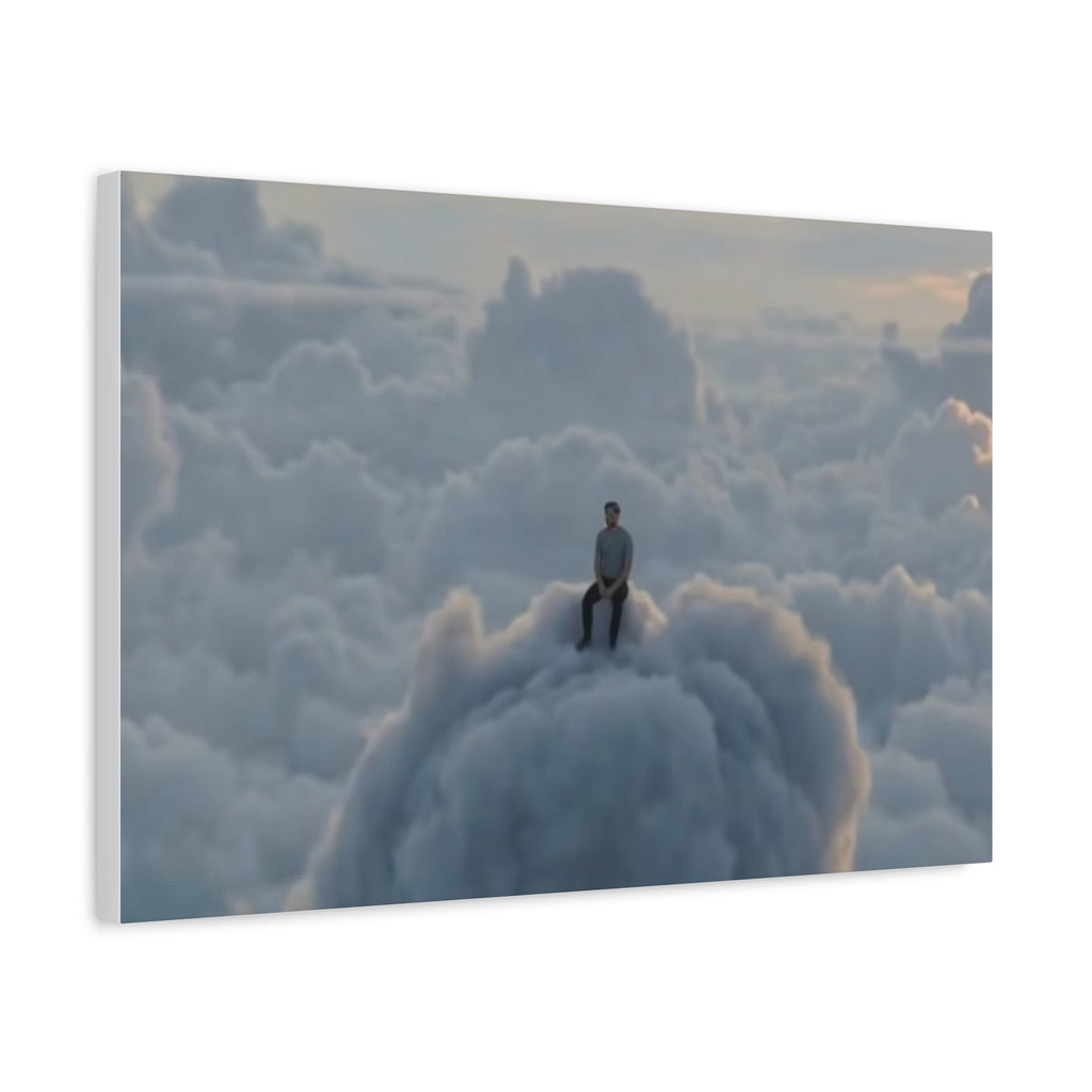 Canvas Silhouette on Cloud Matte