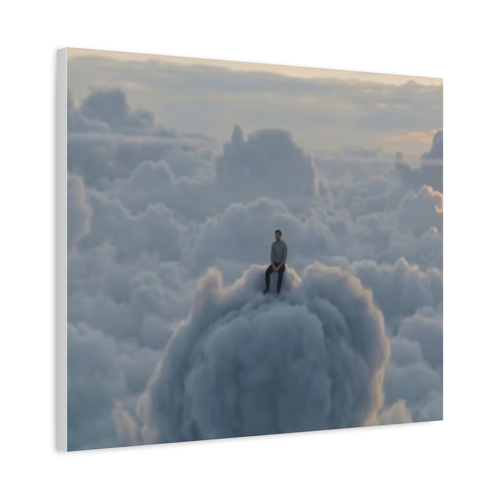Canvas Silhouette on Cloud Matte