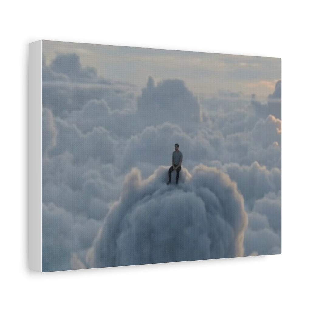 Canvas Silhouette on Cloud Matte