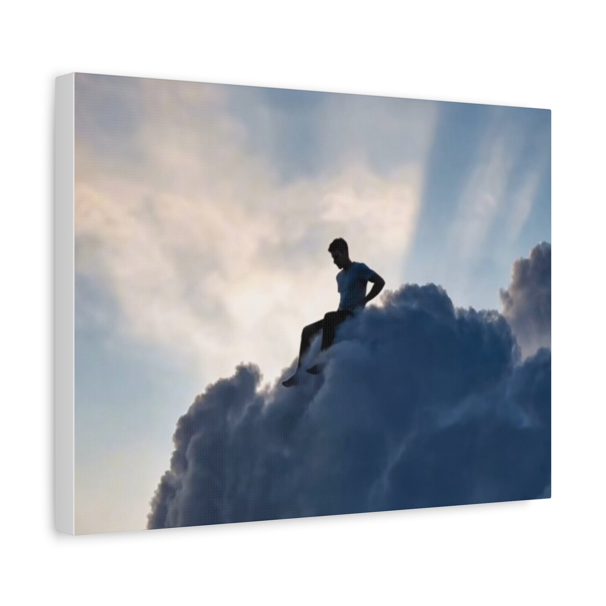 Canvas Silhouette on Cloud