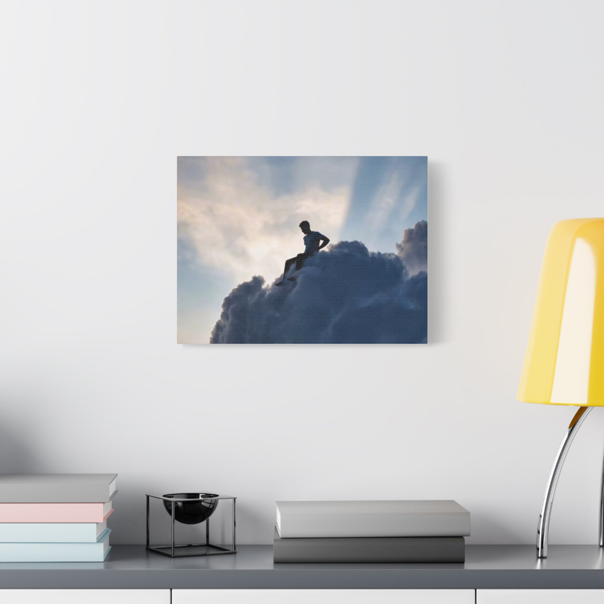 Canvas Silhouette on Cloud