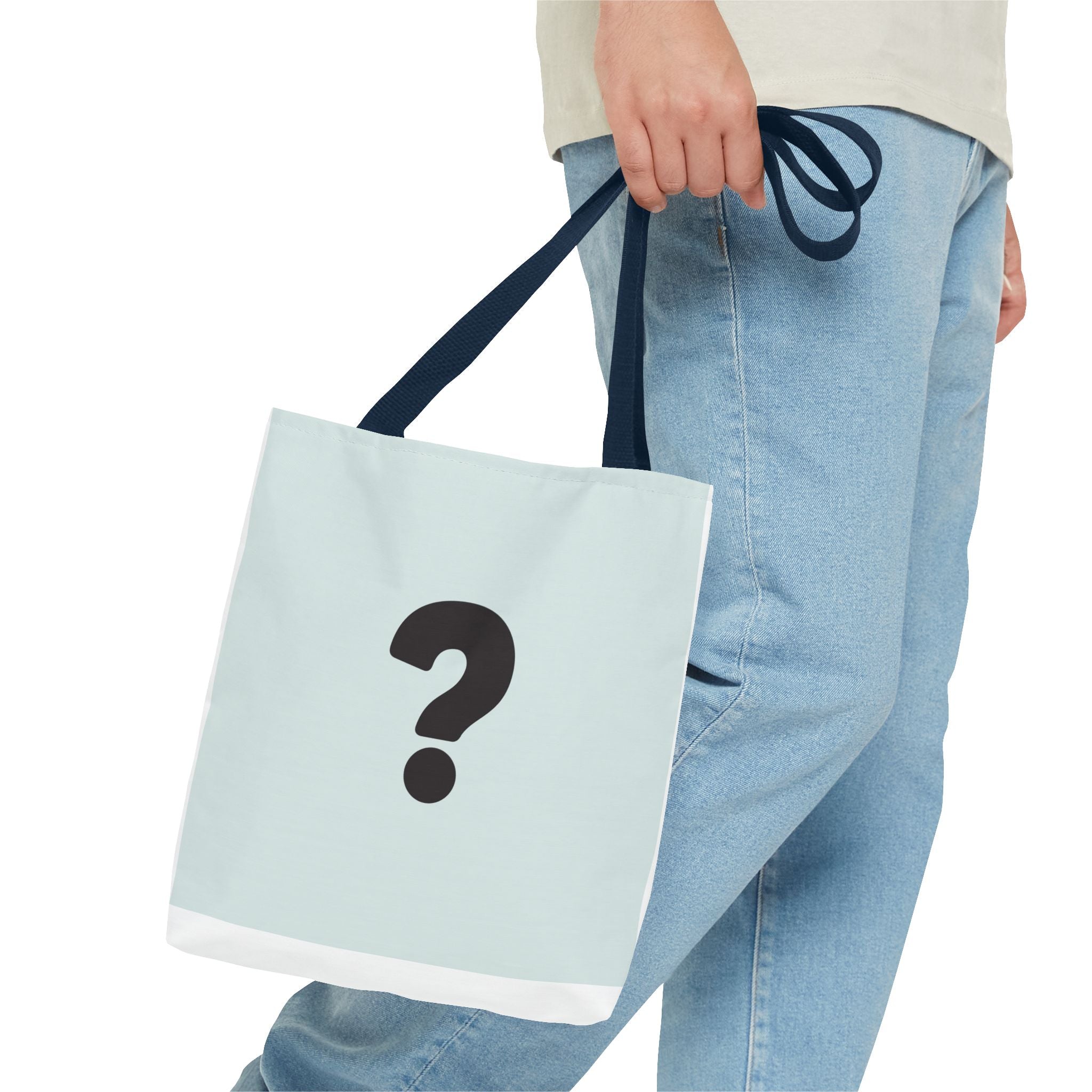 Mystery Question Mark Tote Bag