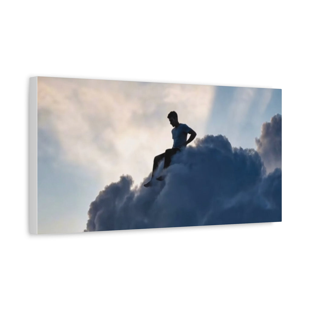 Canvas Silhouette on Cloud