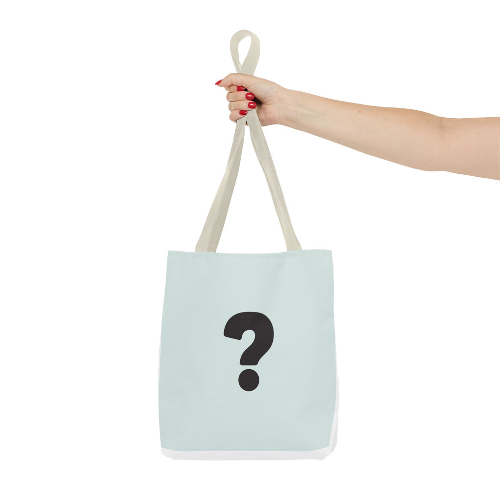 Mystery Question Mark Tote Bag
