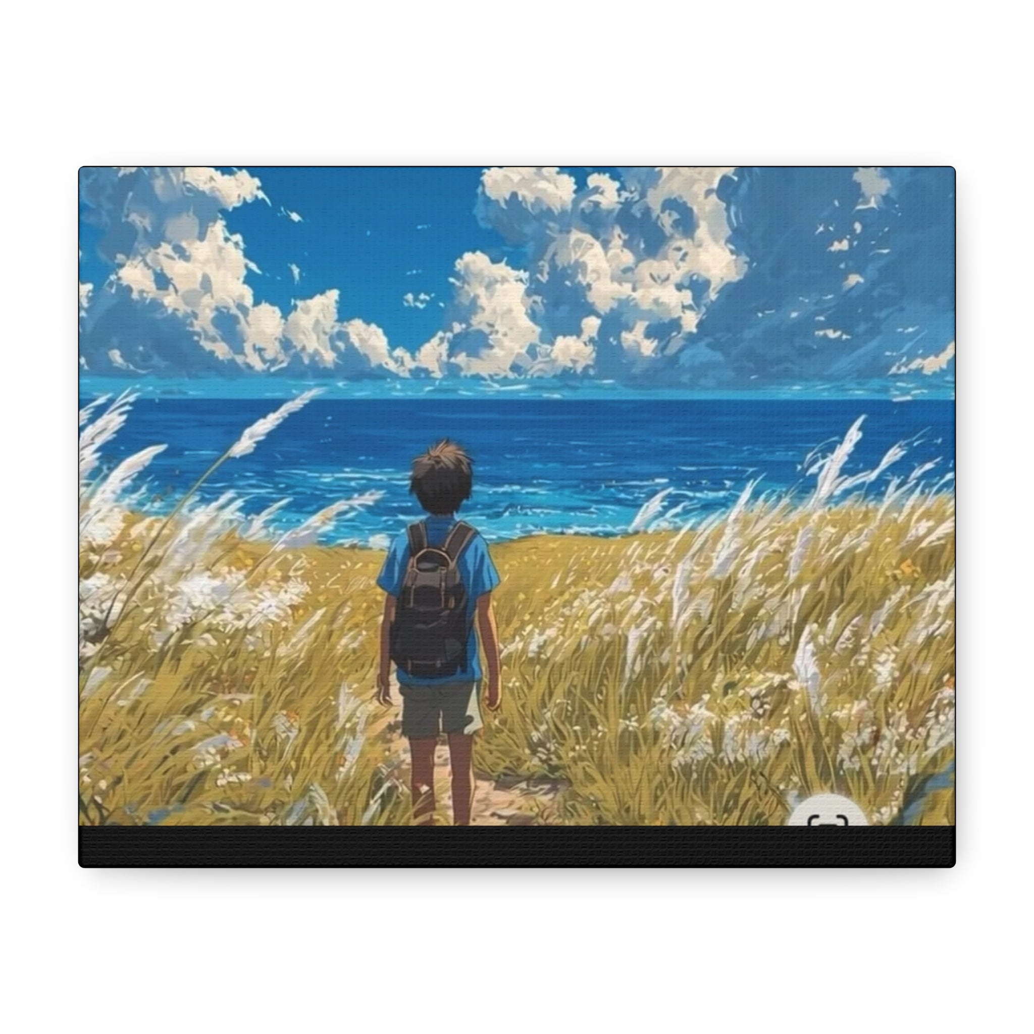 Coastal Journey Matte Canvas Wall Art
