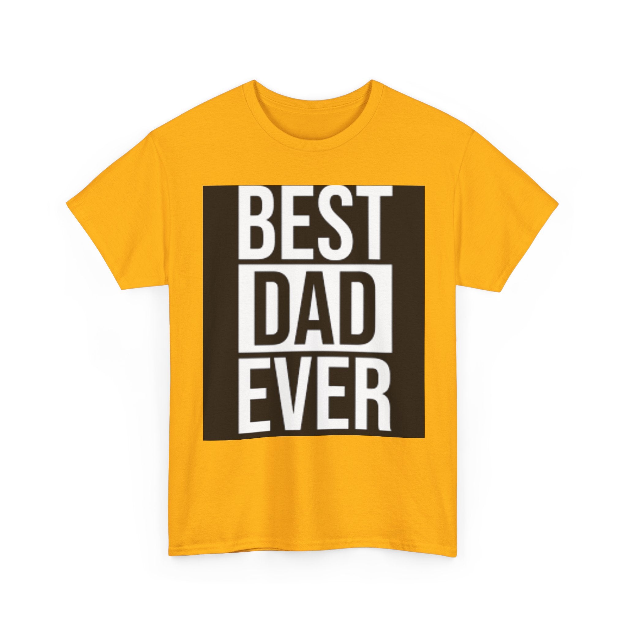 Best Dad Ever T-Shirt | Typography Dad Tee, Father's Day Shirt