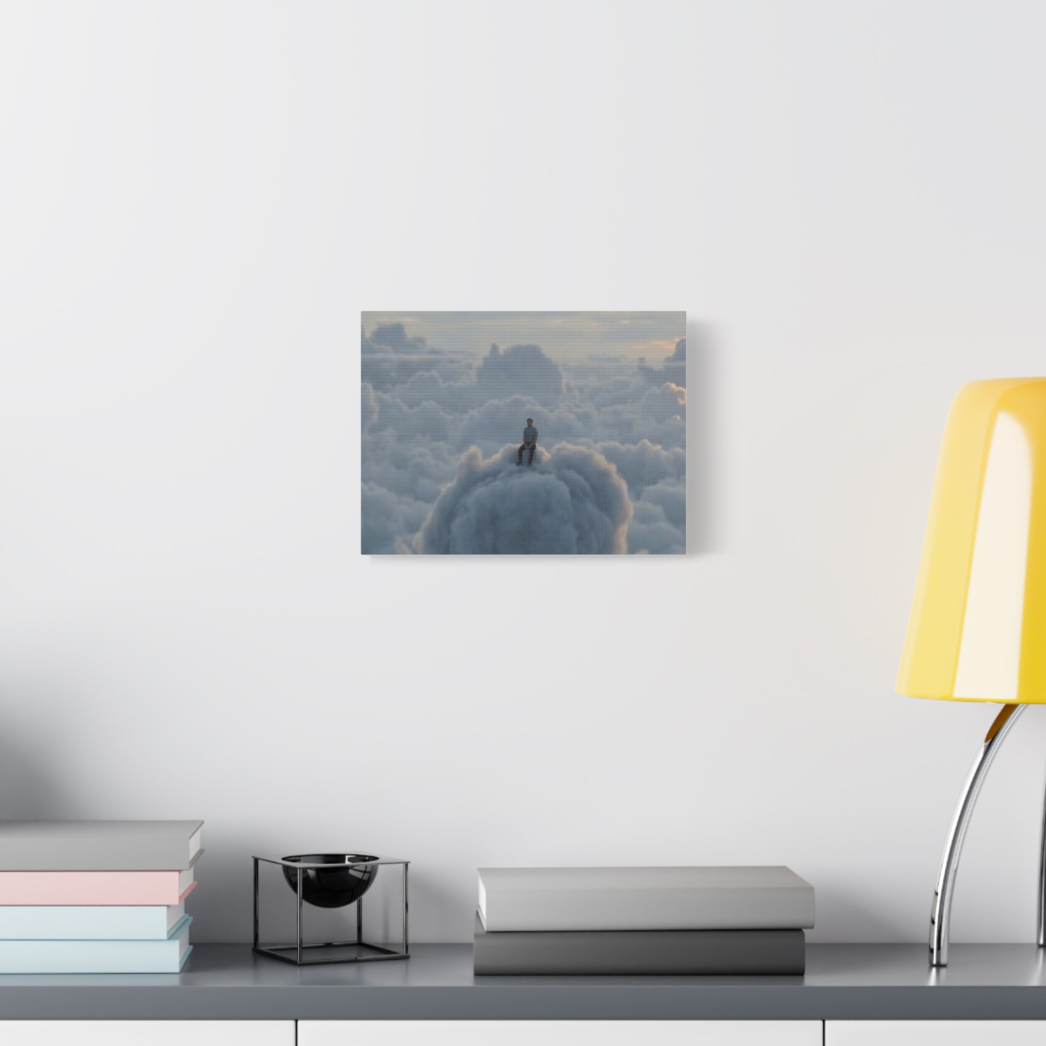 Canvas Silhouette on Cloud Matte
