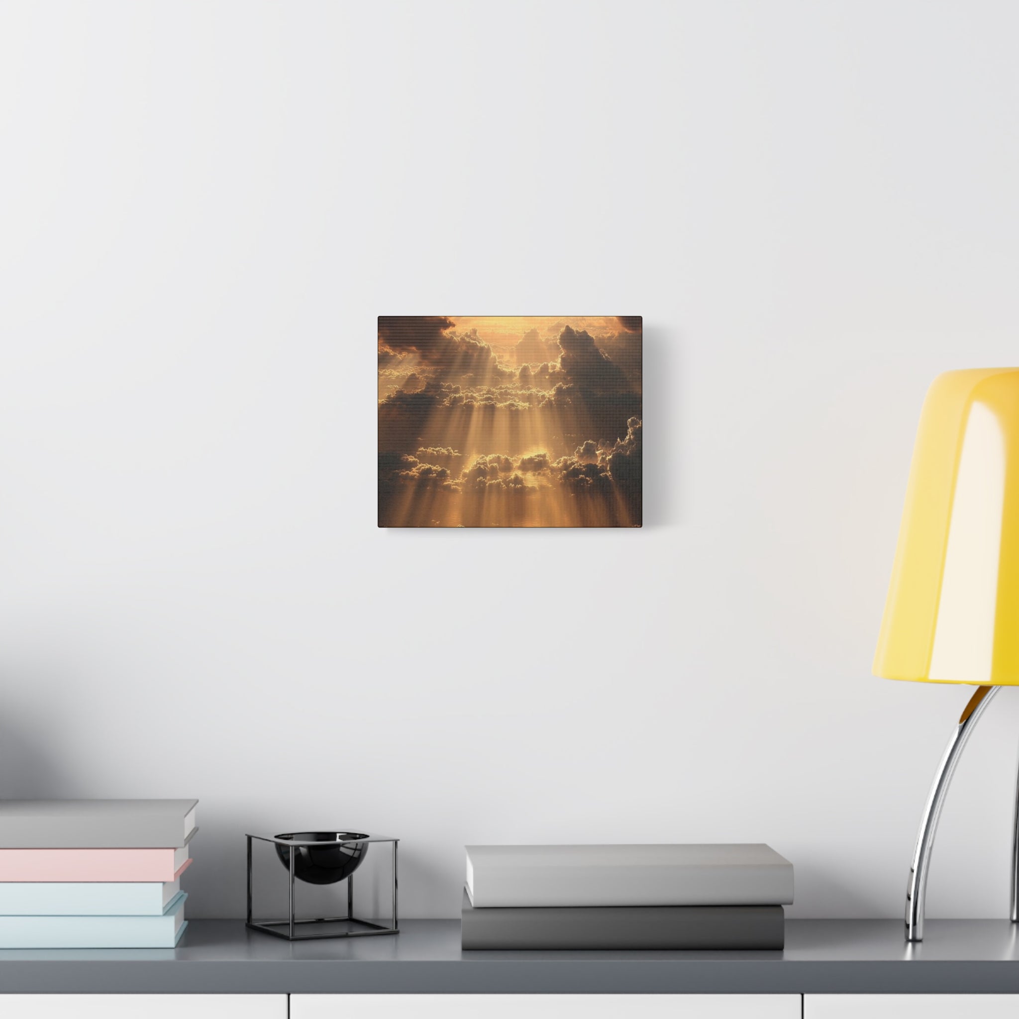 Canvas Sunlight Through Clouds Wall Art