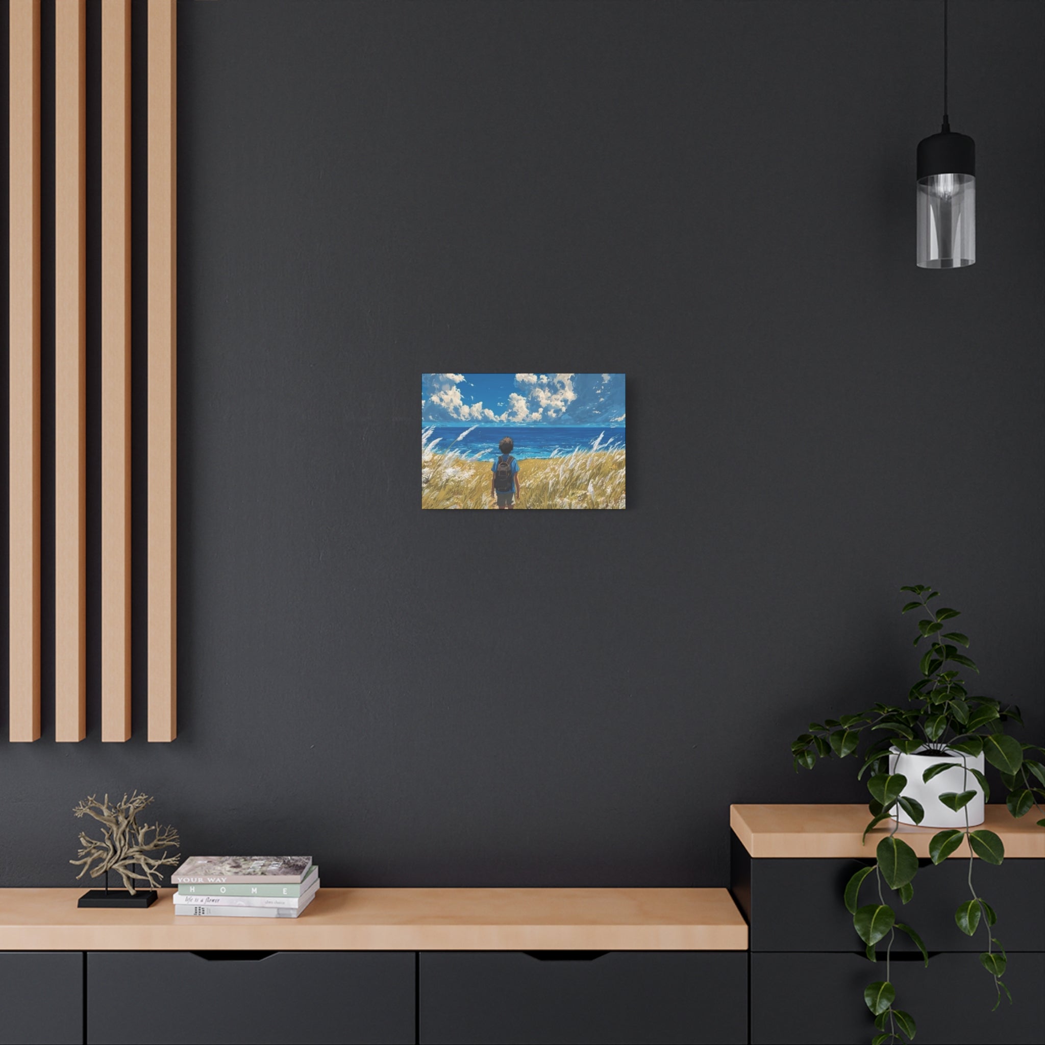 Coastal Journey Matte Canvas Wall Art