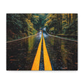 Canvas Sunrise Mountain Reflection Matte