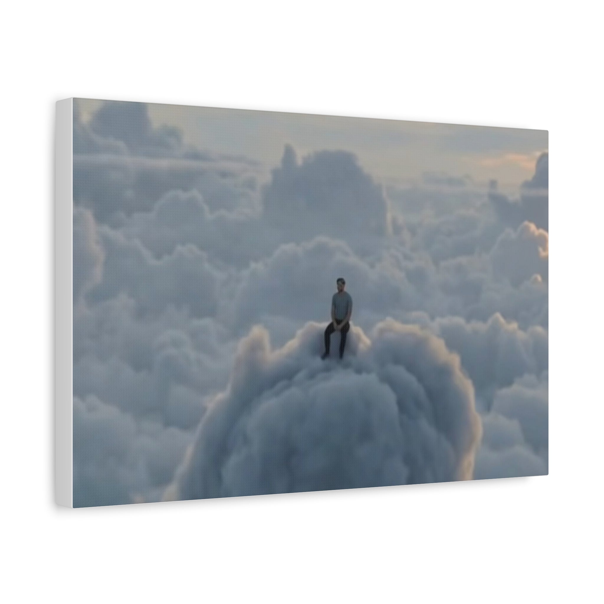 Canvas Silhouette on Cloud Matte