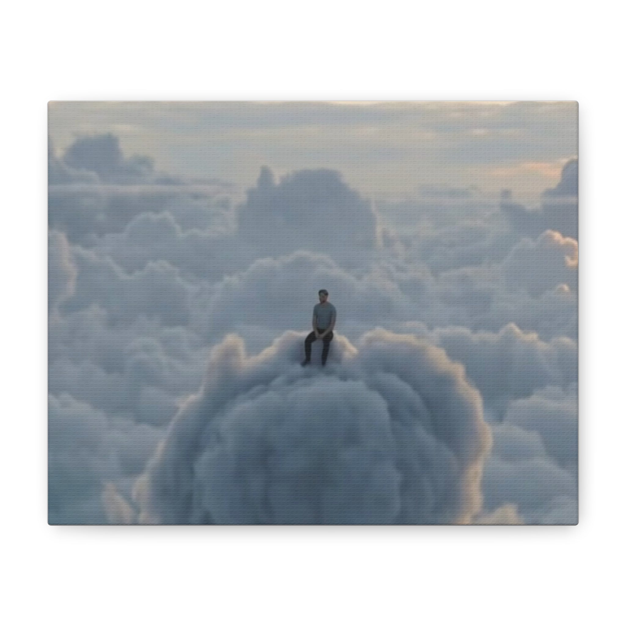 Canvas Silhouette on Cloud Matte