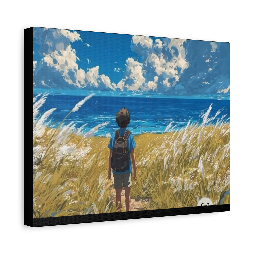 Coastal Journey Matte Canvas Wall Art