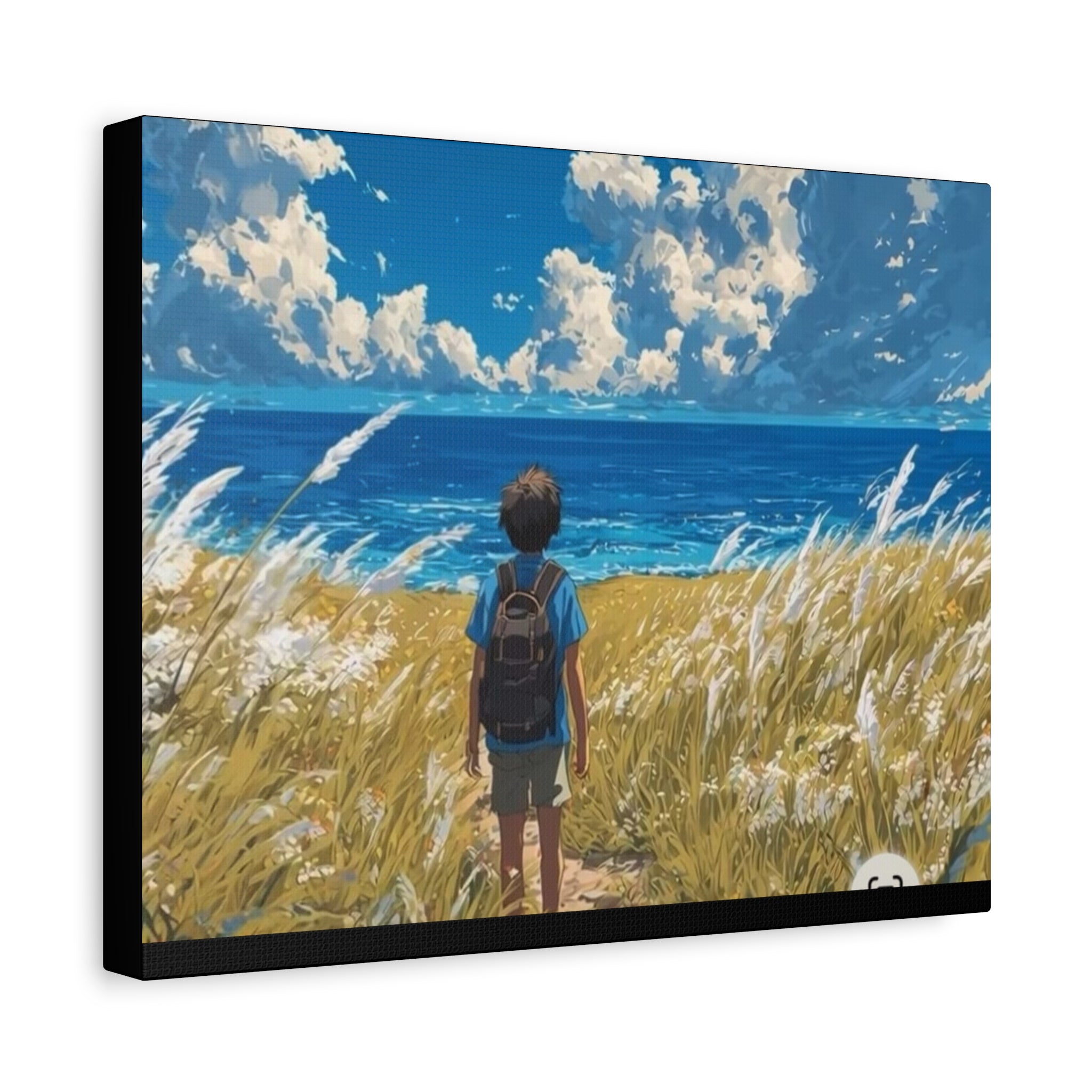 Coastal Journey Matte Canvas Wall Art
