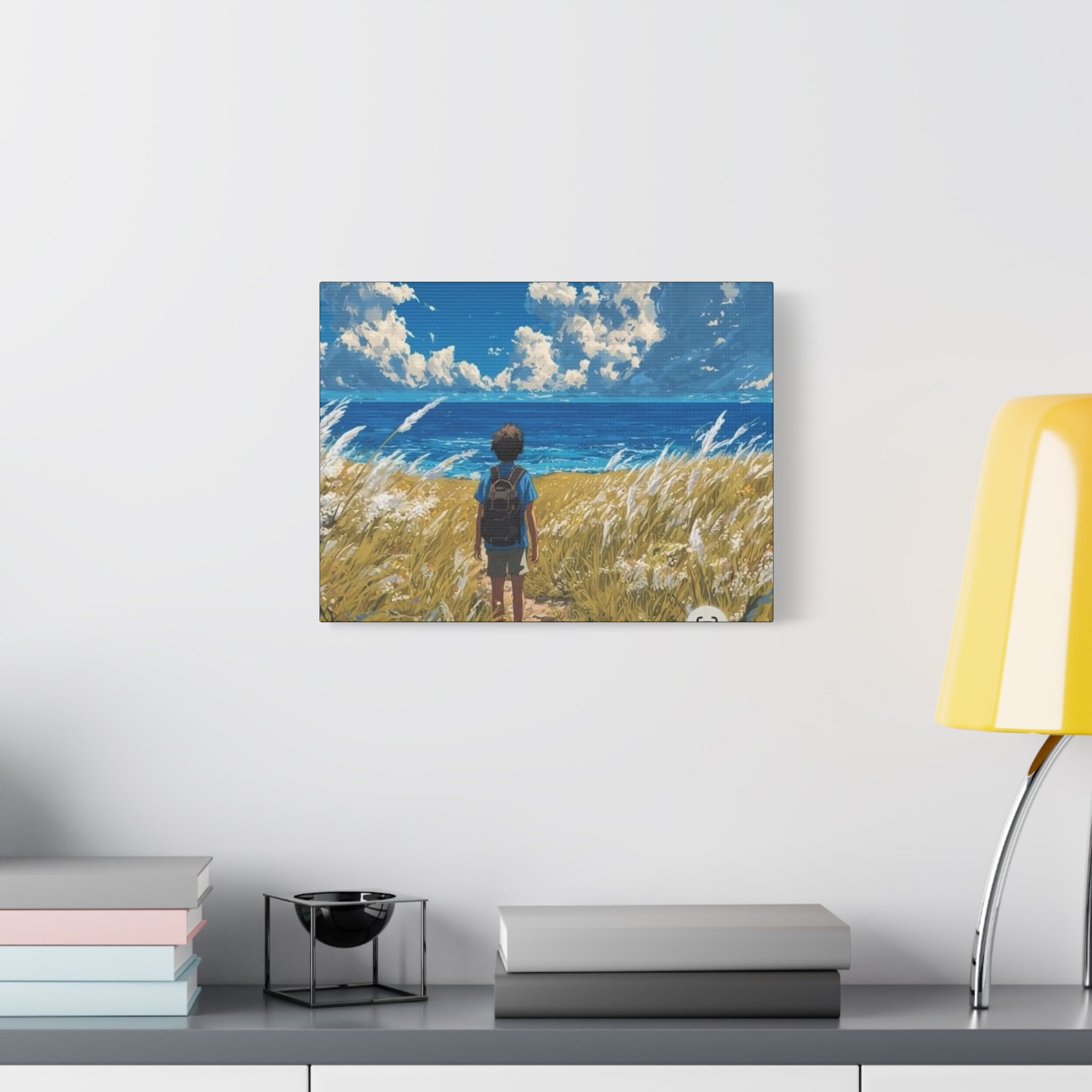 Coastal Journey Matte Canvas Wall Art