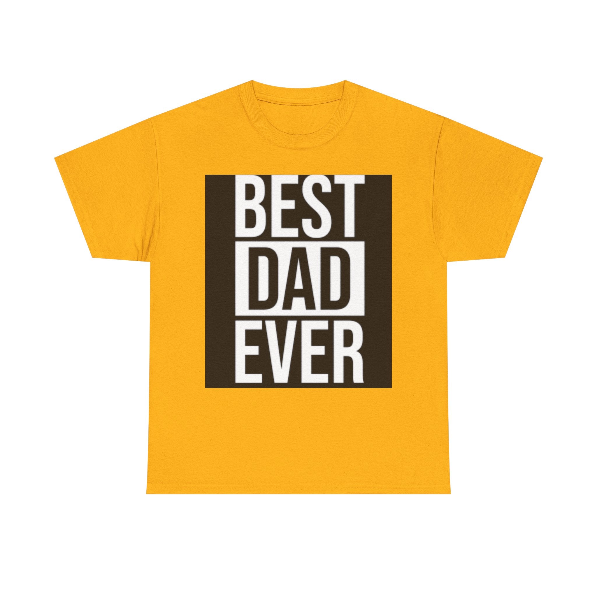 Best Dad Ever T-Shirt | Typography Dad Tee, Father's Day Shirt