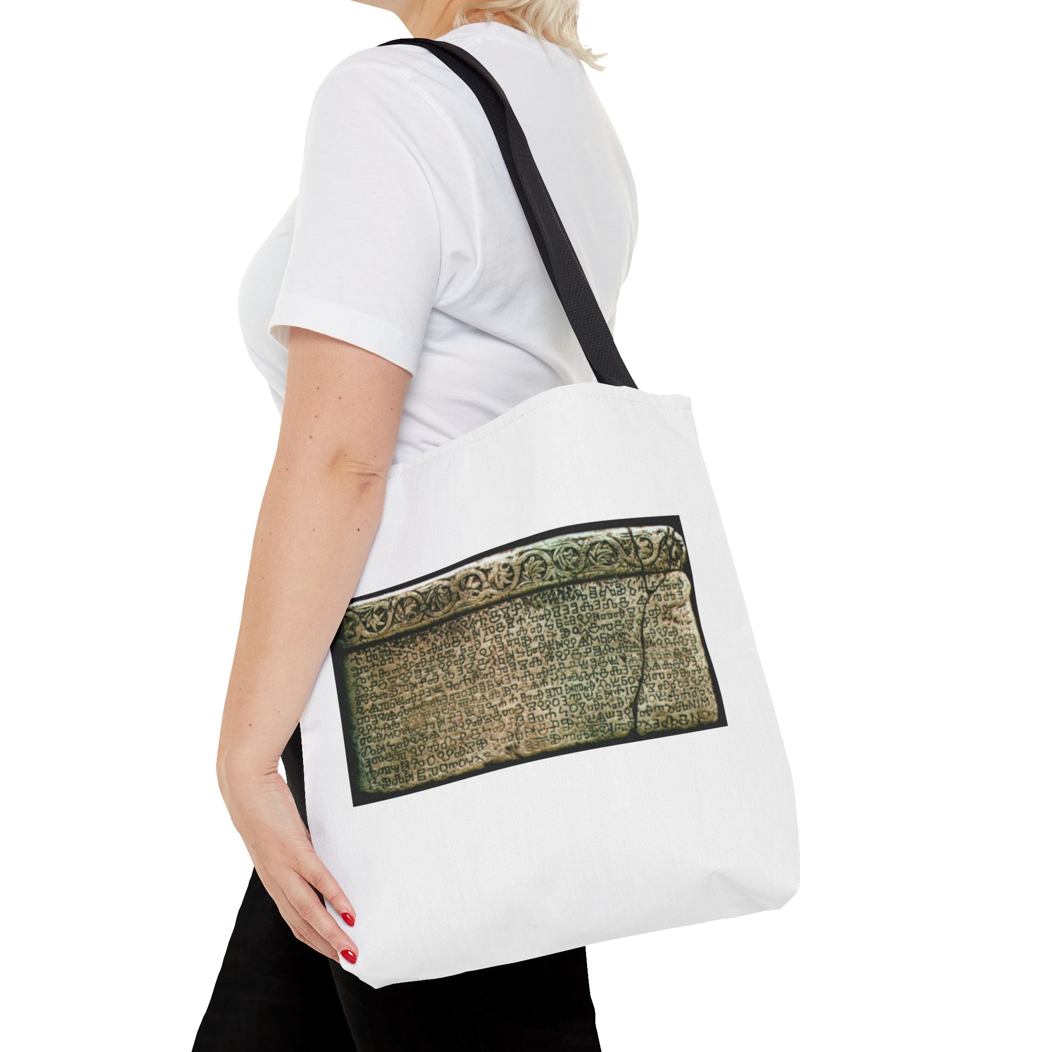 Ancient Stone Inscription Bag