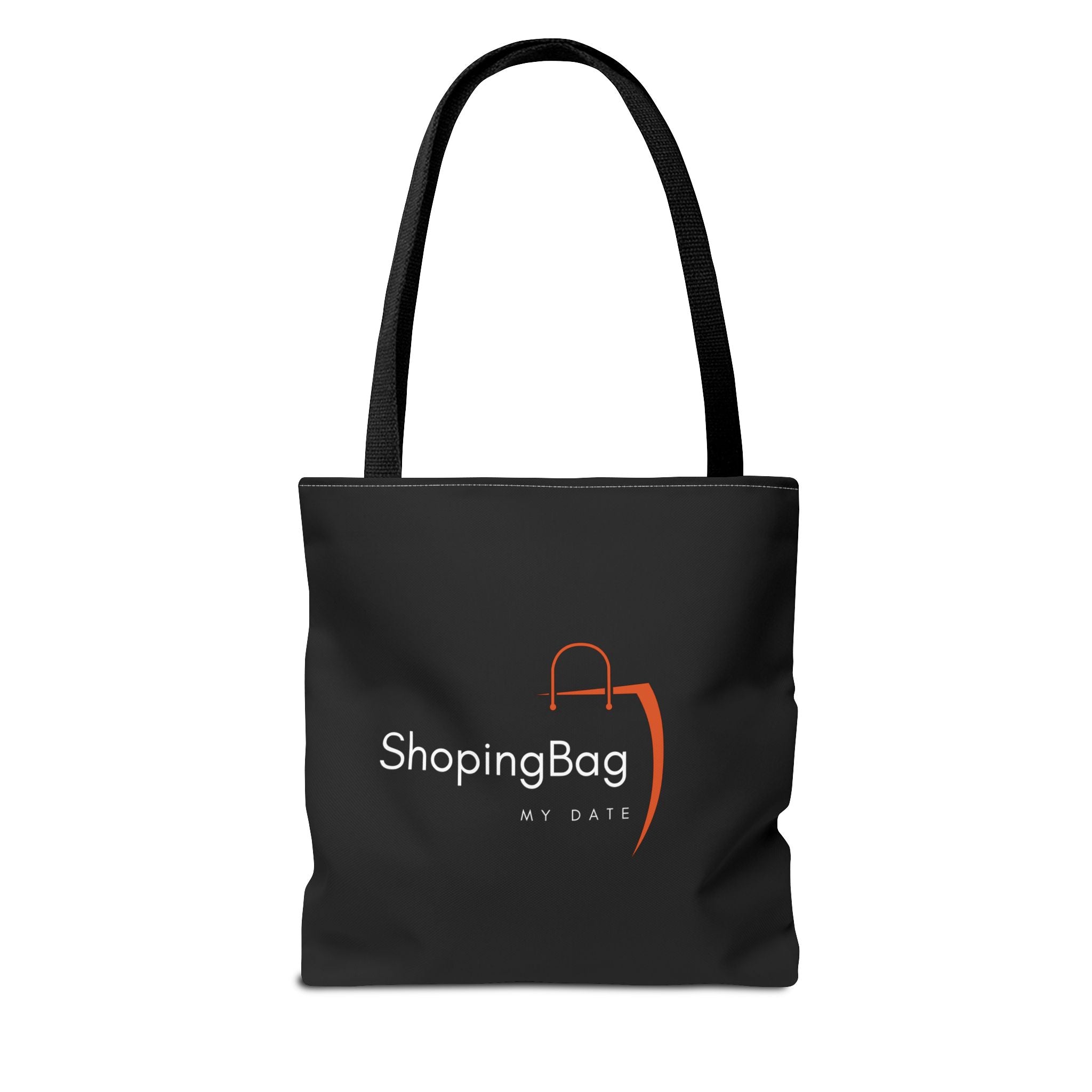 ShoppingBag logo tote bag | Black printed tote