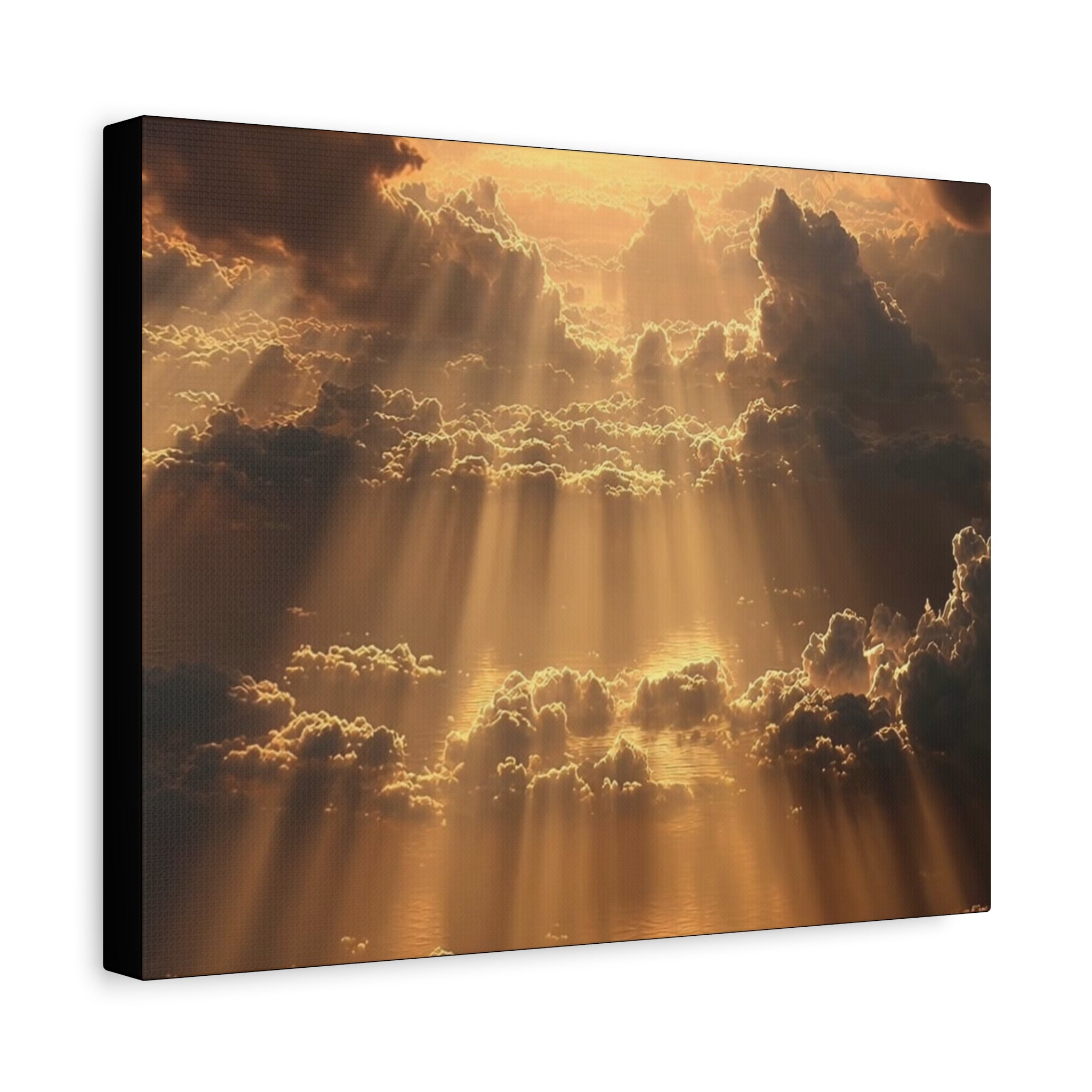 Canvas Sunlight Through Clouds Wall Art