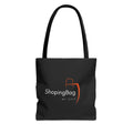 ShoppingBag logo tote bag | Black printed tote