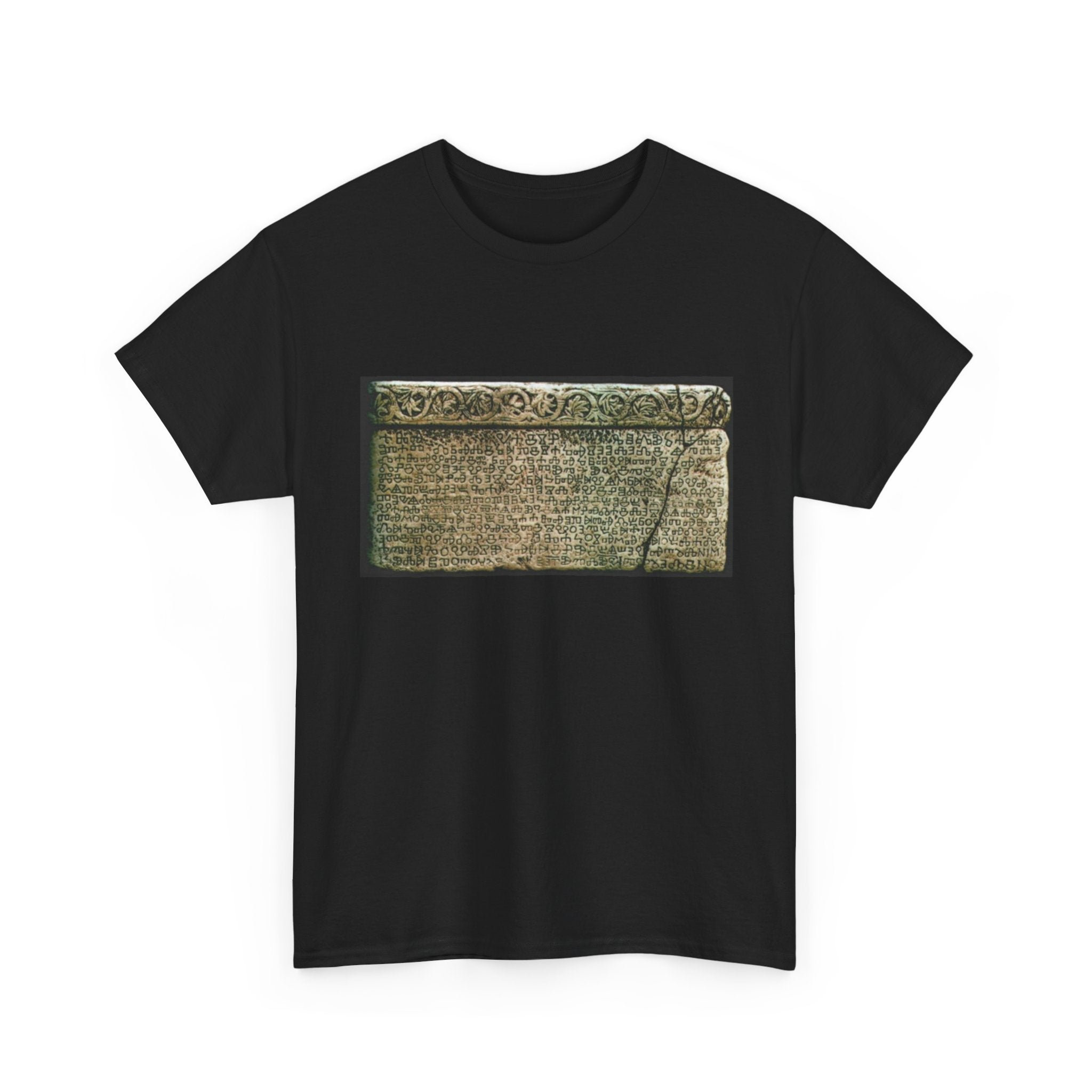 Croatian Honesty Symbol Ancient Tablet Illustration T-Shirt Glagolic
