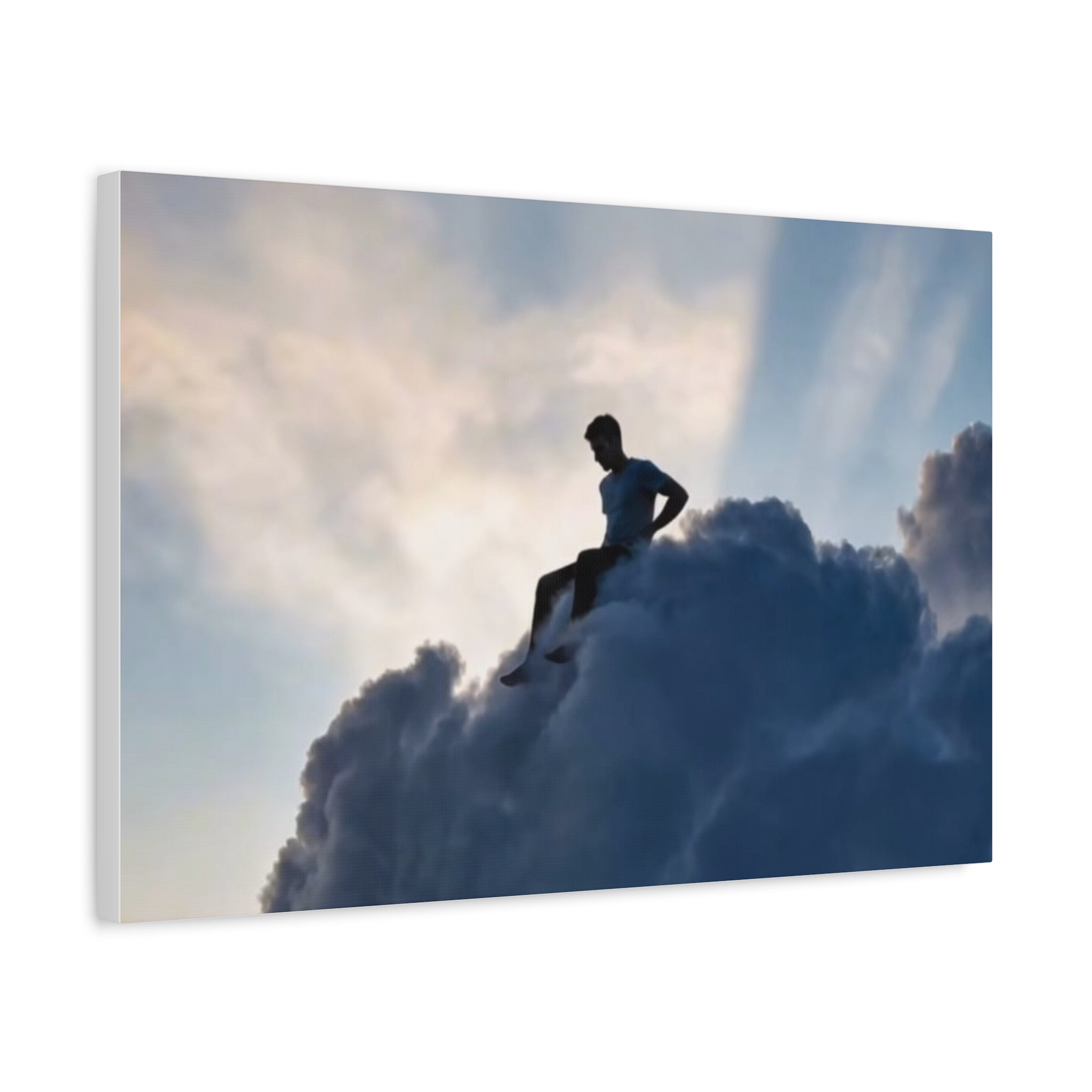 Canvas Silhouette on Cloud