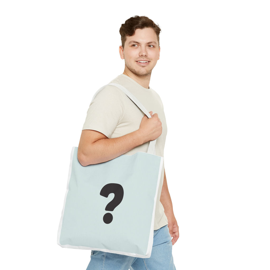 Mystery Question Mark Tote Bag