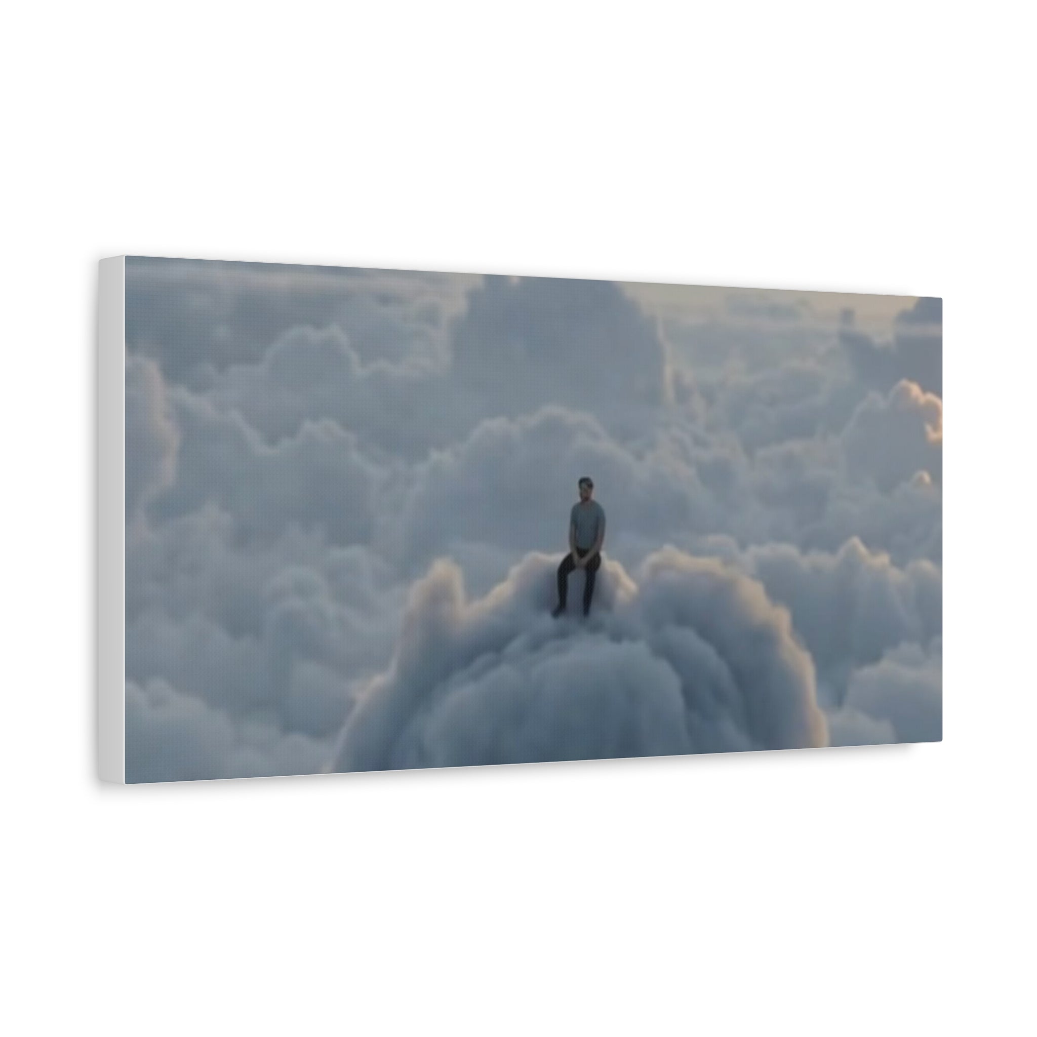 Canvas Silhouette on Cloud Matte