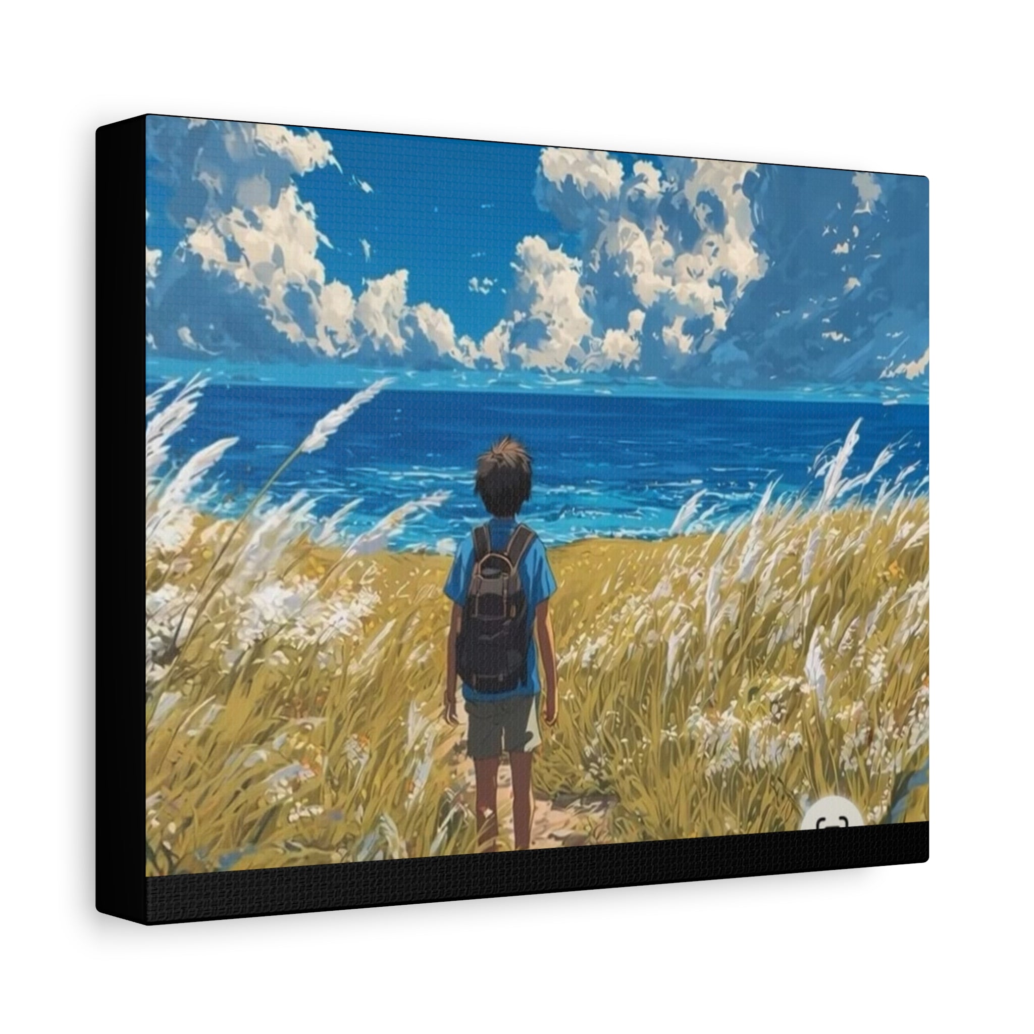 Coastal Journey Matte Canvas Wall Art