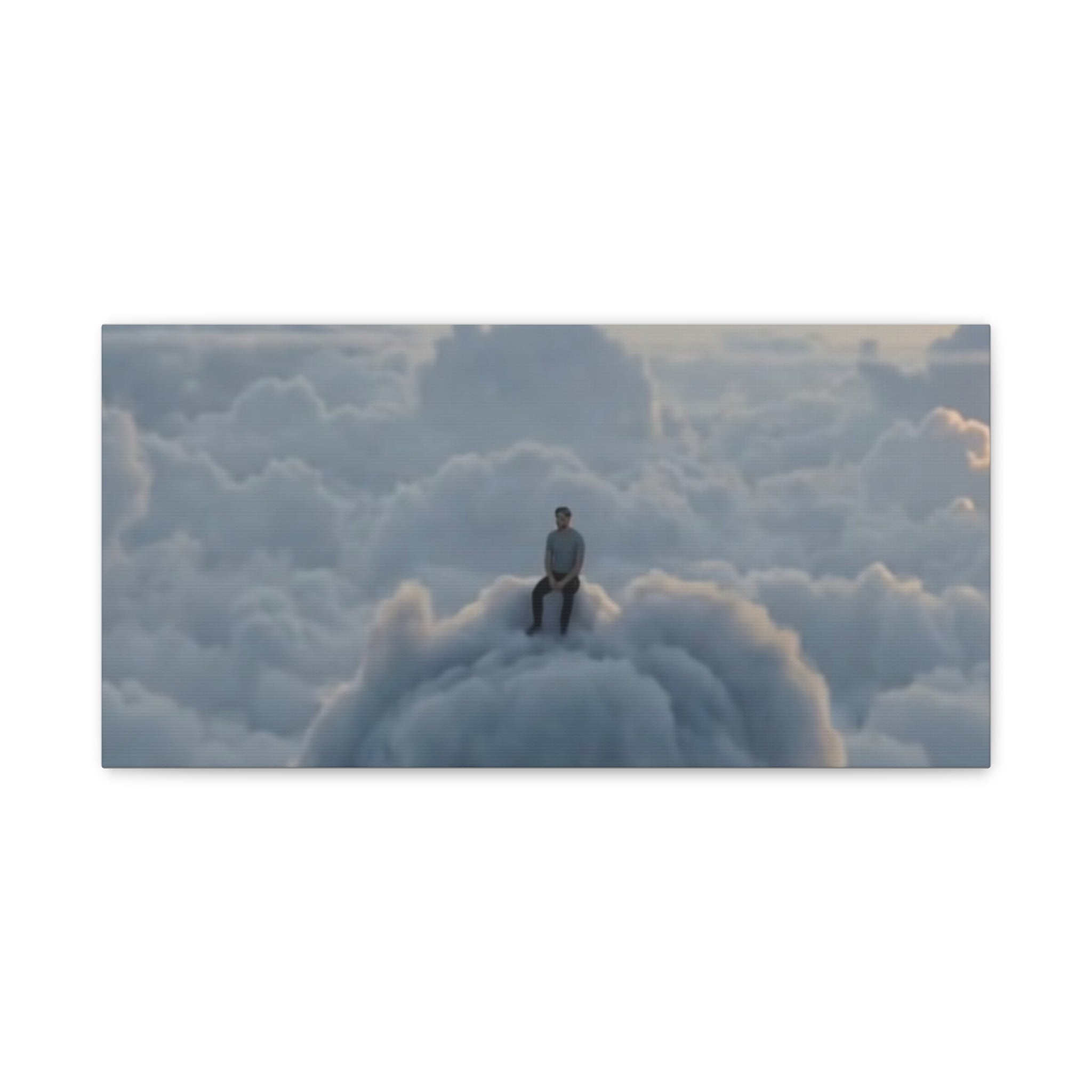 Canvas Silhouette on Cloud Matte