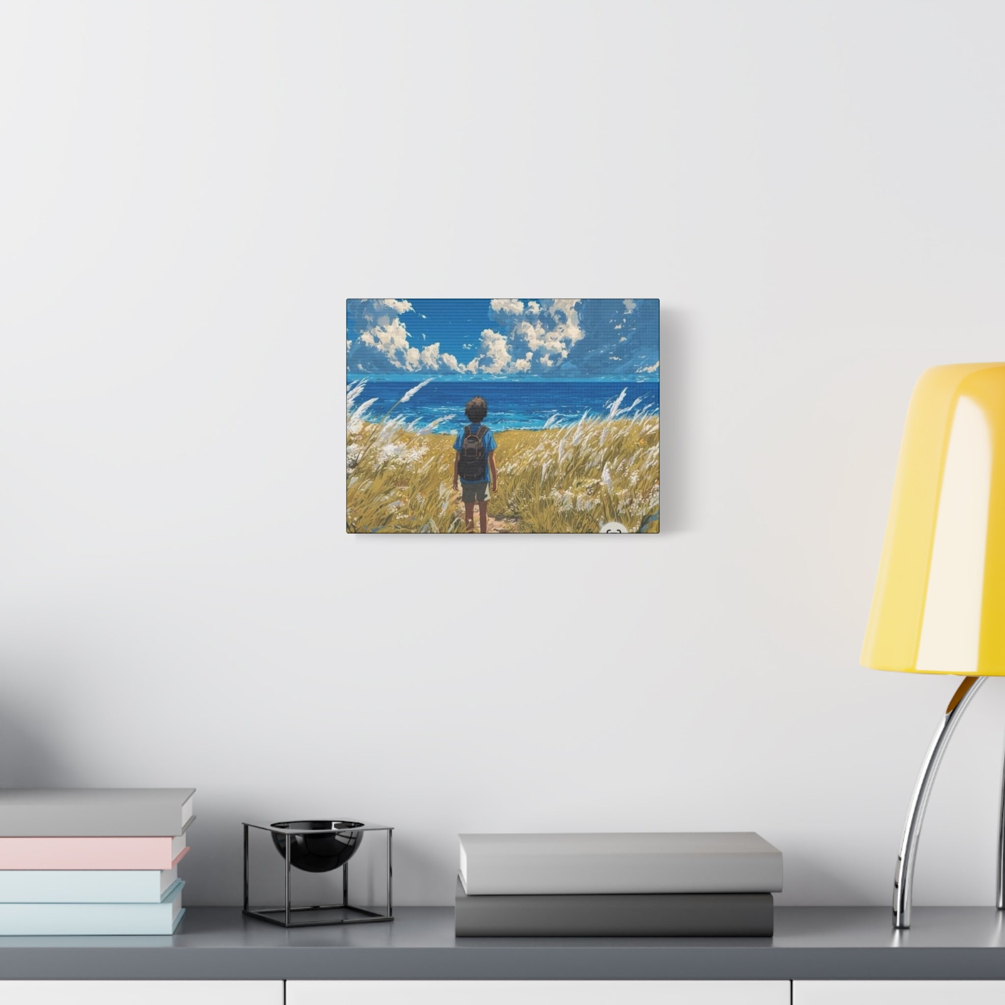 Coastal Journey Matte Canvas Wall Art