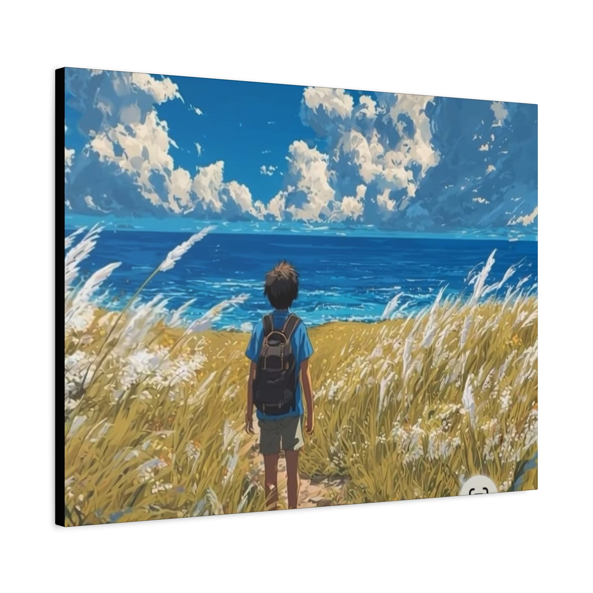 Coastal Journey Matte Canvas Wall Art
