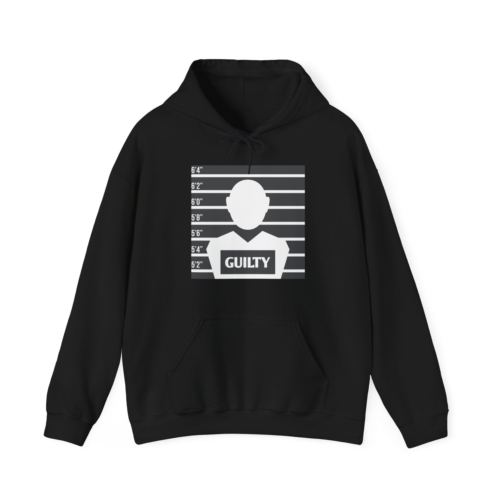 Mugshot Guilty Graphic Hoodie | Hooded Sweatshirt