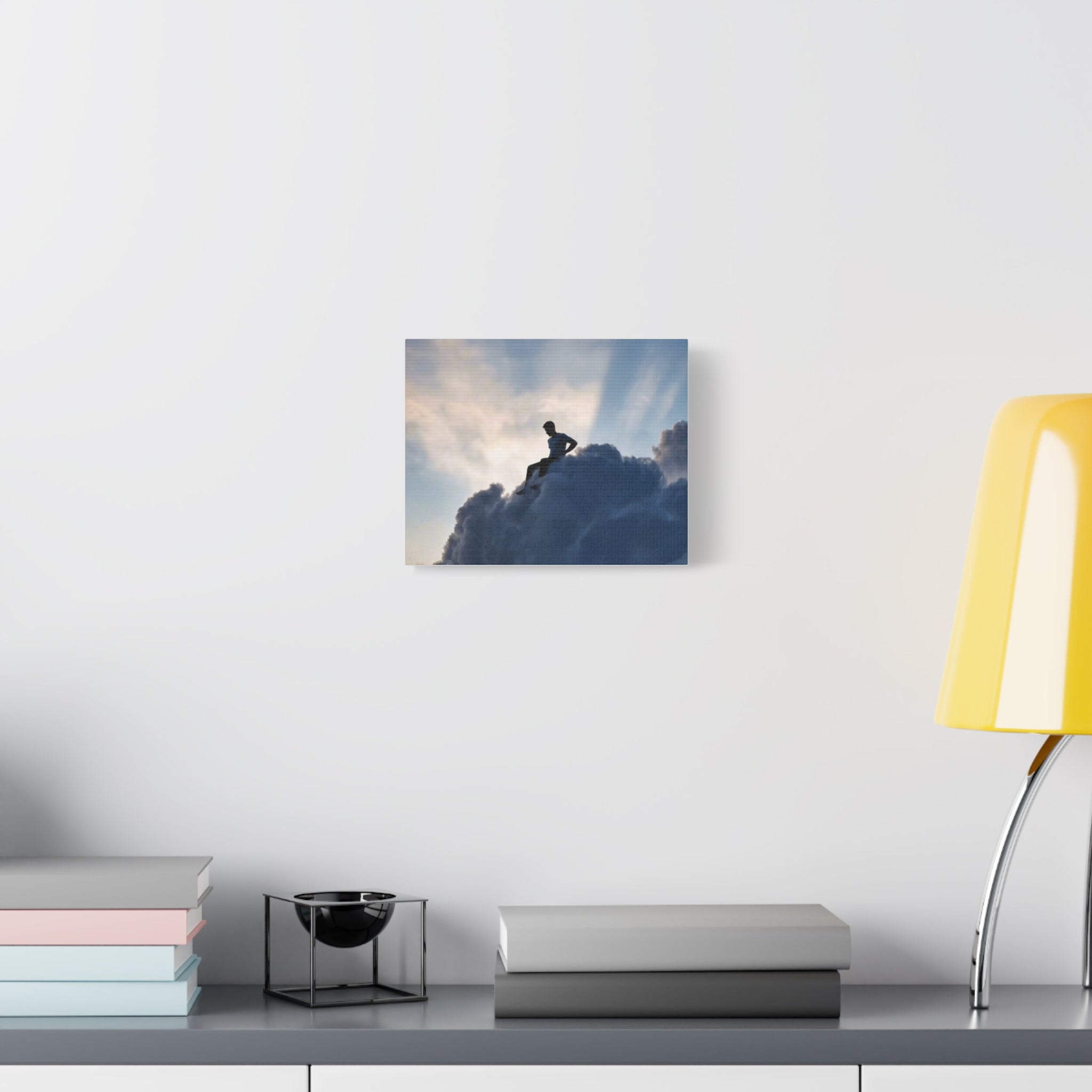Canvas Silhouette on Cloud