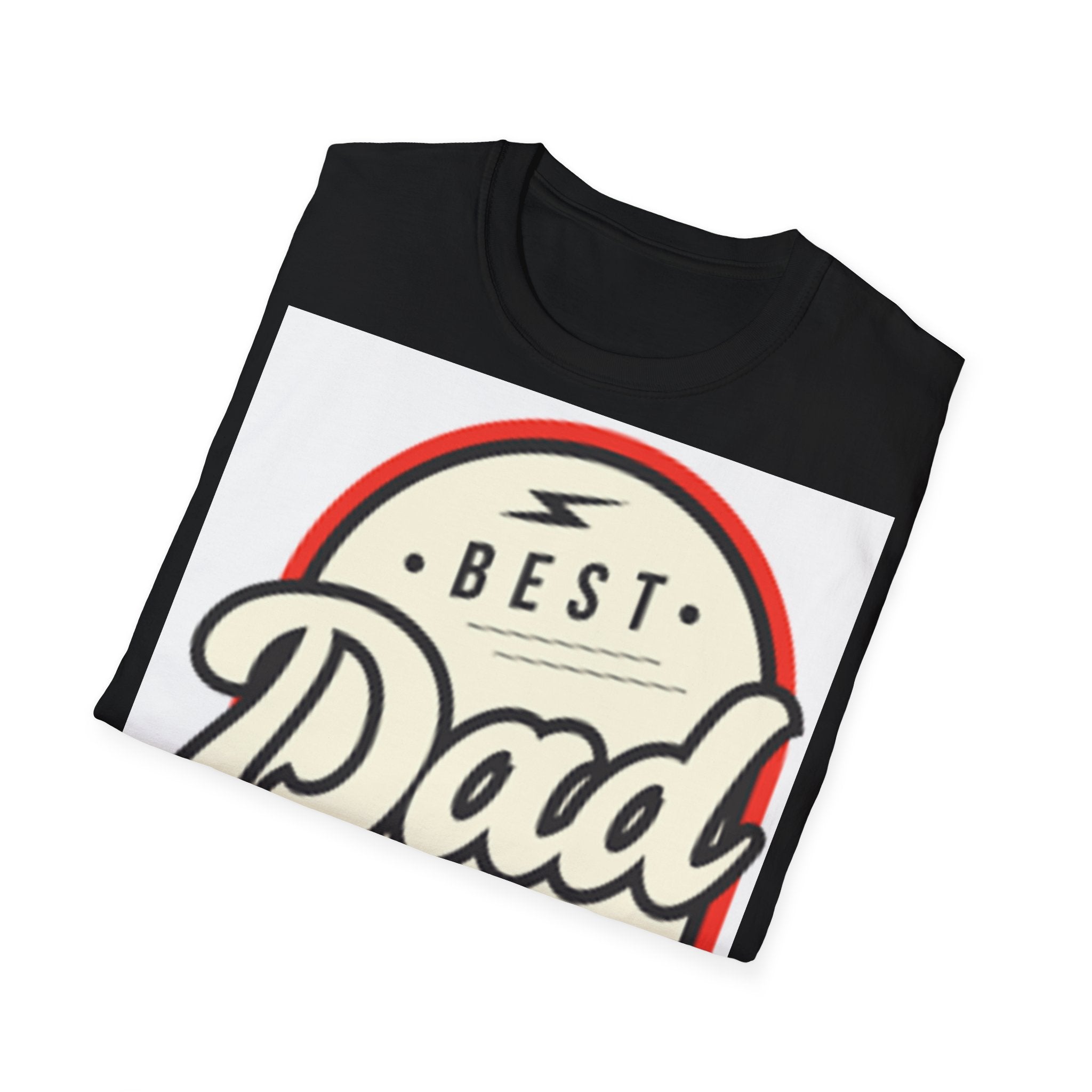 Best Dad Ever T-Shirt | Retro Badge Father Typography Tee