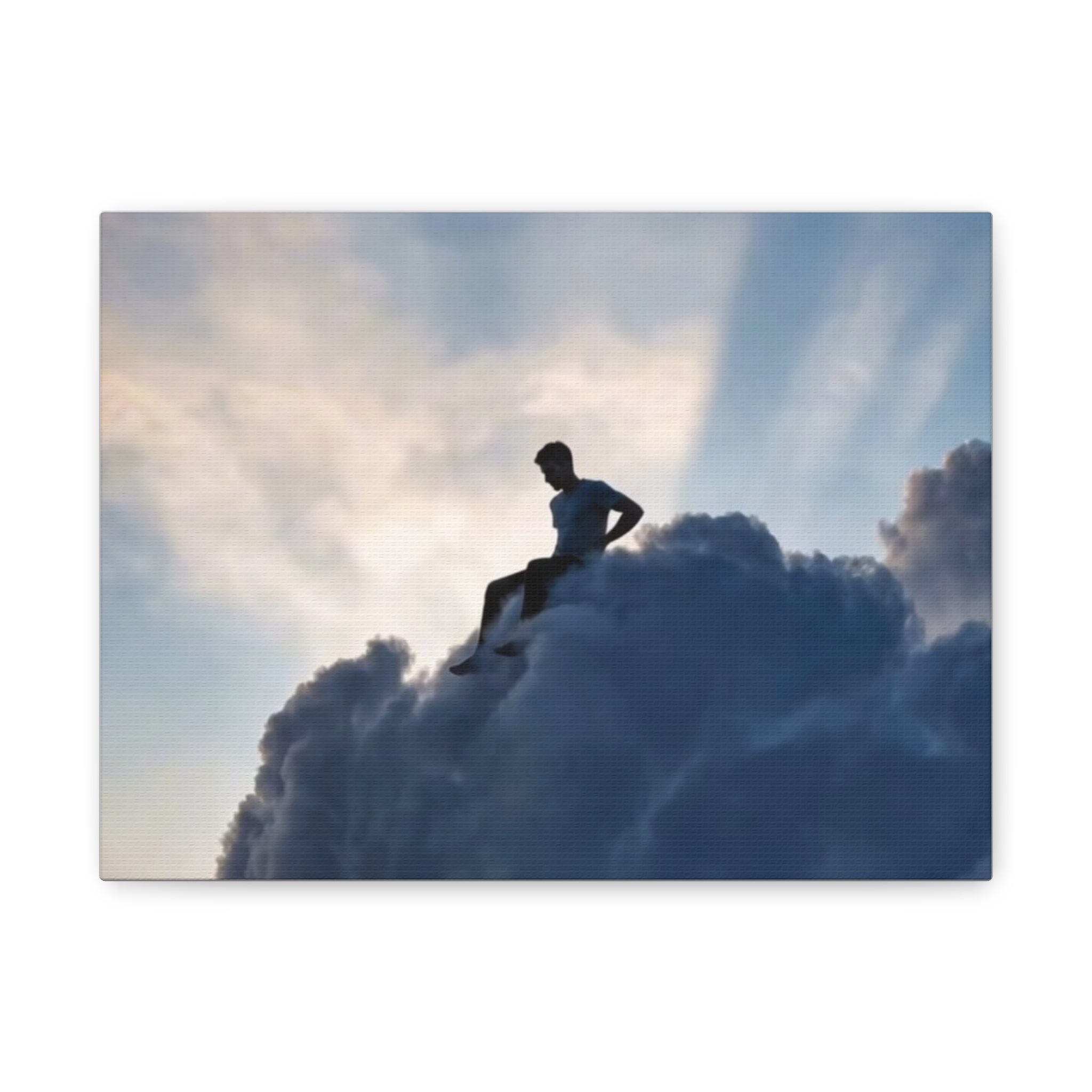 Canvas Silhouette on Cloud