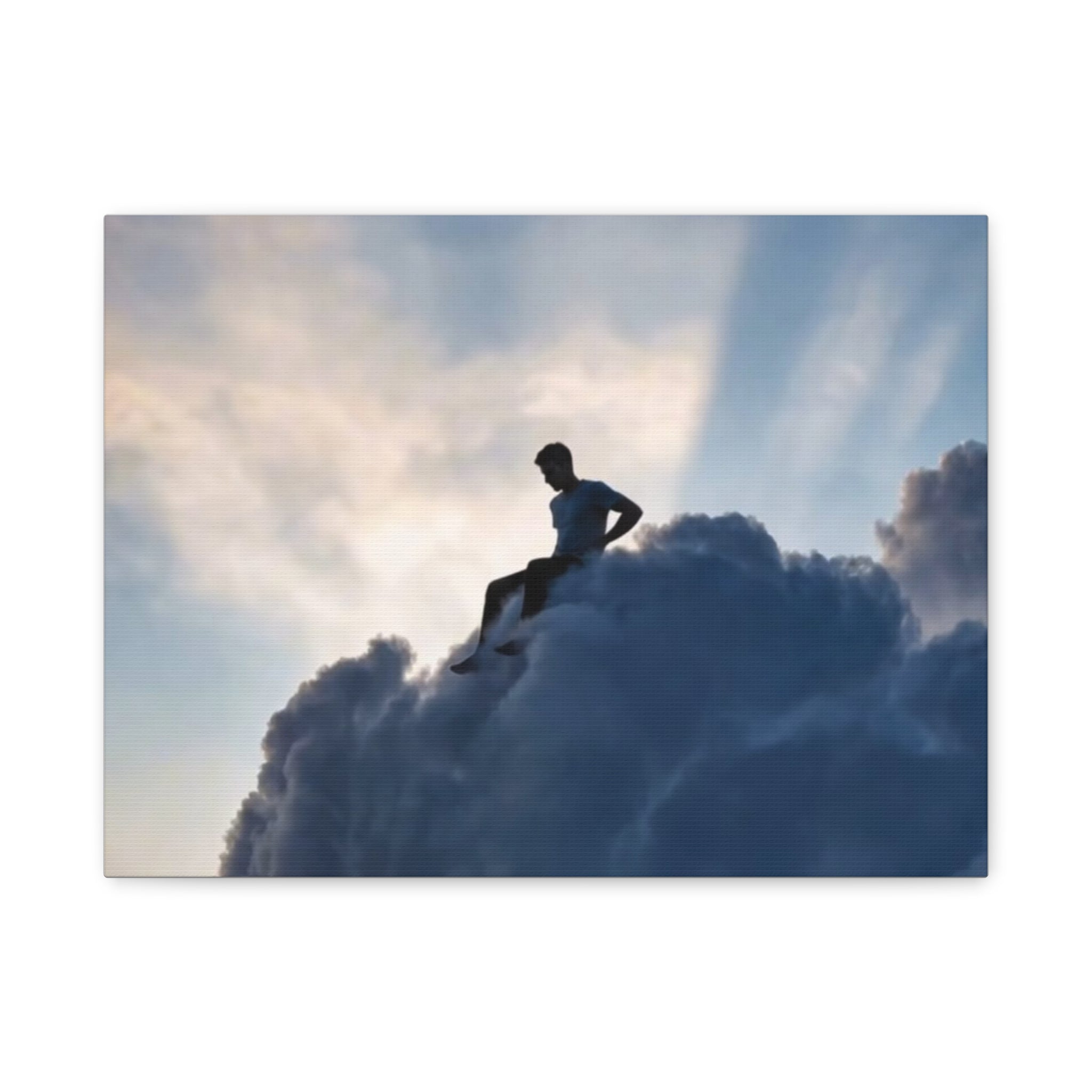 Canvas Silhouette on Cloud