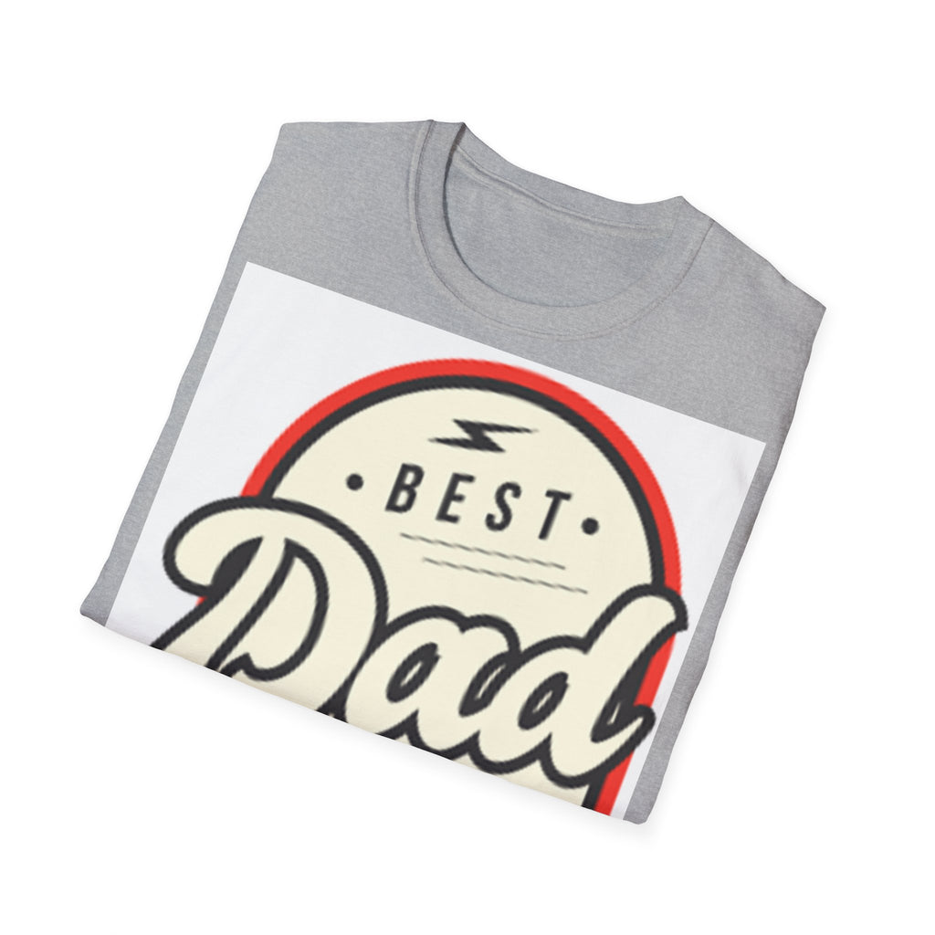 Best Dad Ever T-Shirt | Retro Badge Father Typography Tee