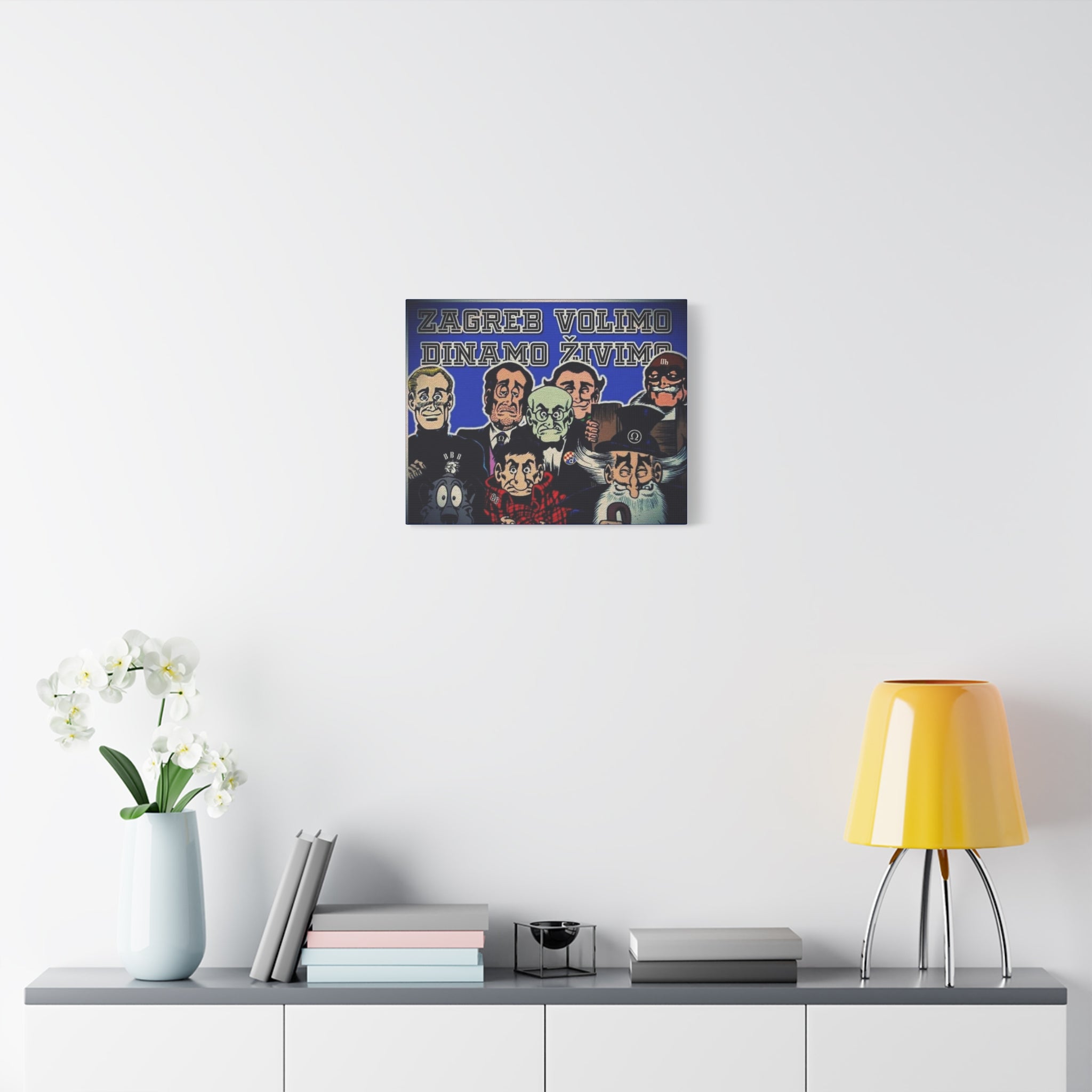 Canvas Zagreb Volimo Dinamo Zivimo