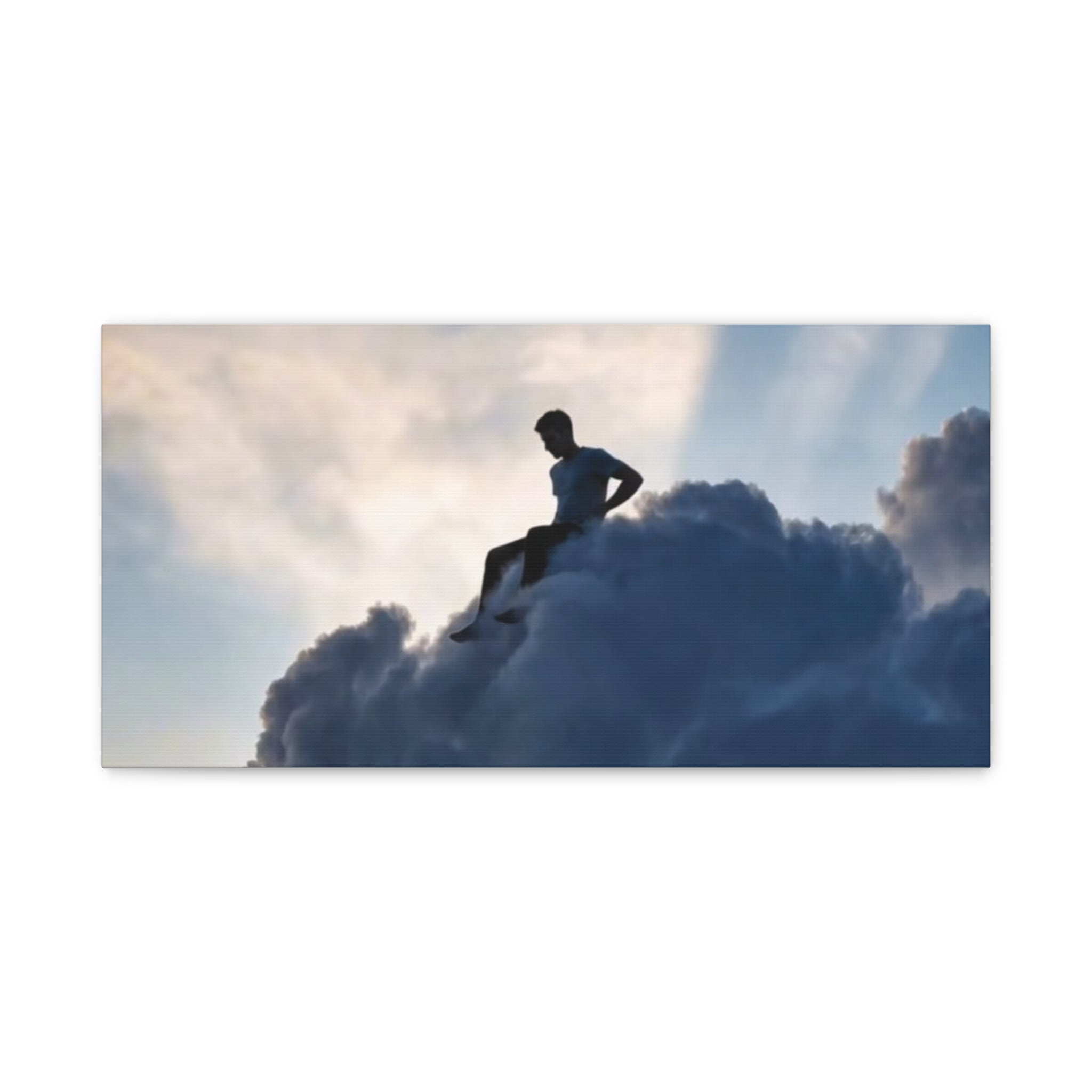 Canvas Silhouette on Cloud