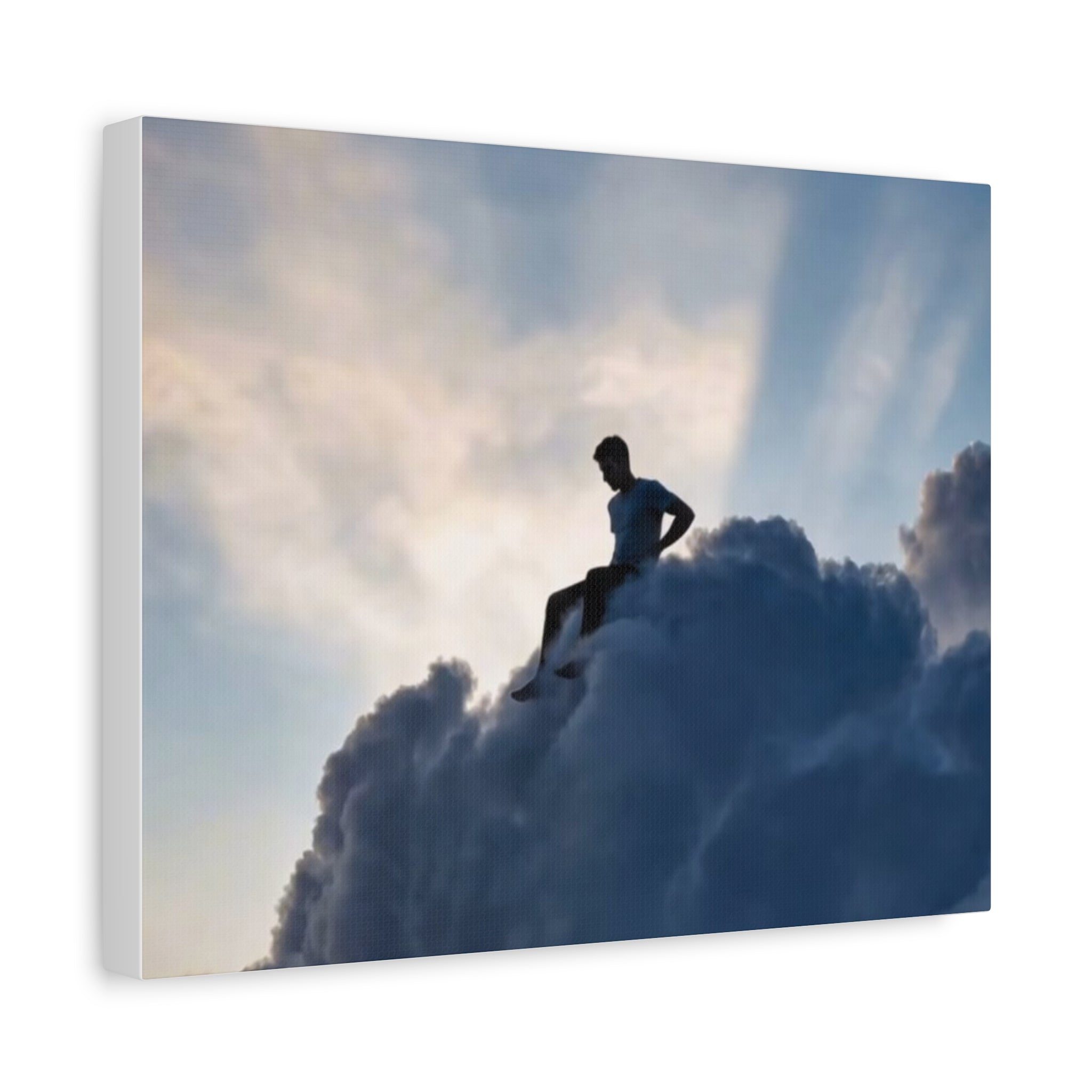 Canvas Silhouette on Cloud