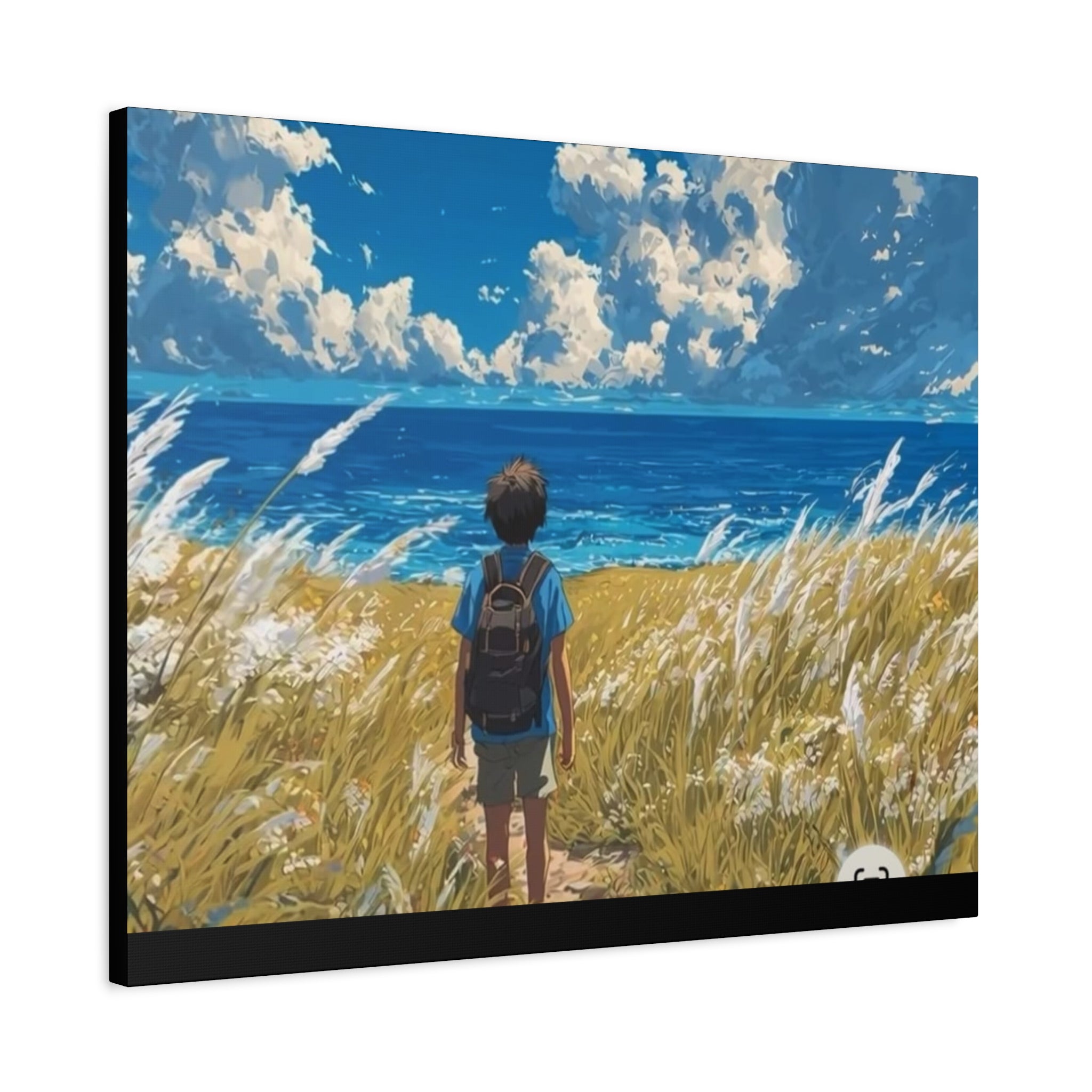 Coastal Journey Matte Canvas Wall Art